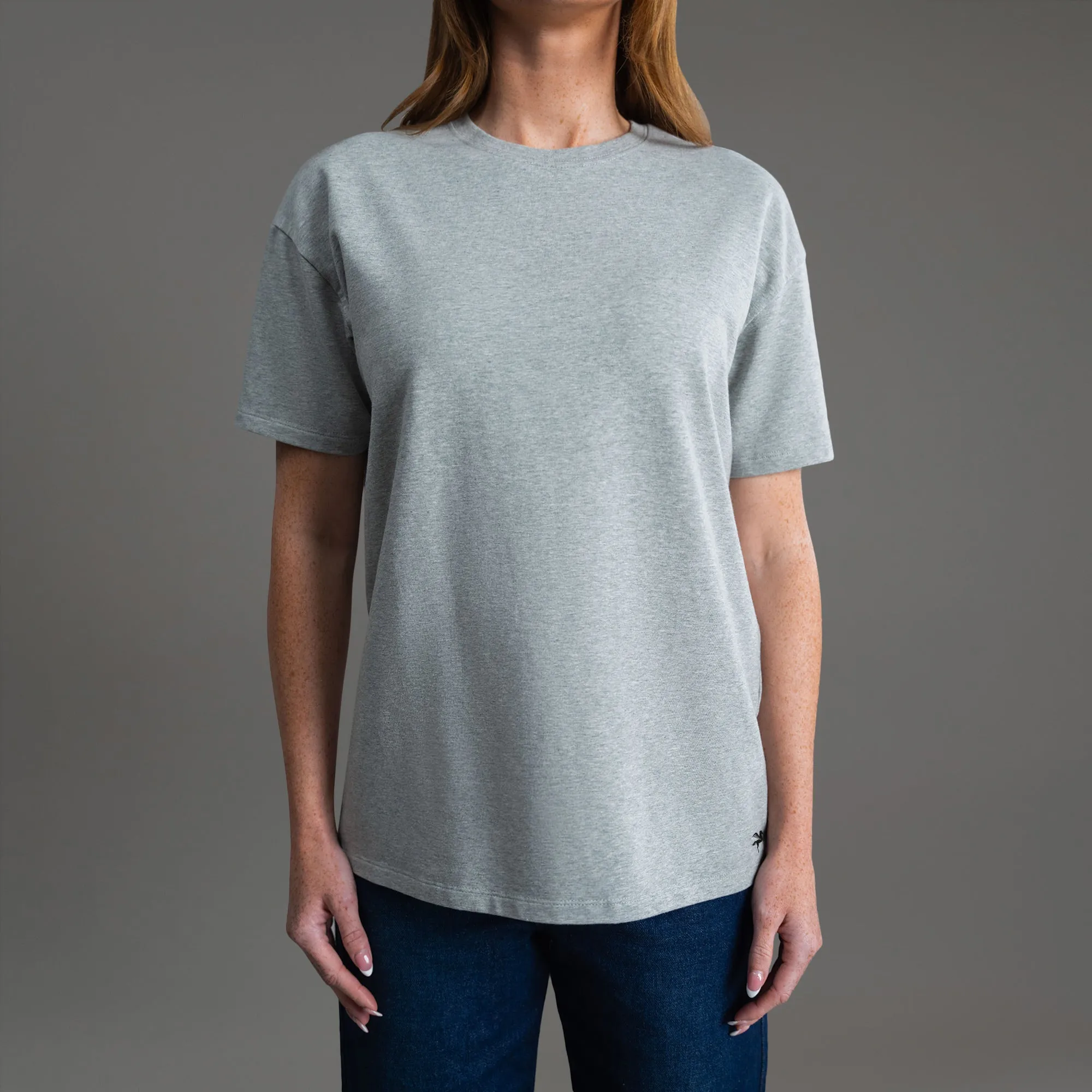 Cumulus Drop Shoulder T-Shirt - Heather Gray sold by Sene product image thumbnail 3