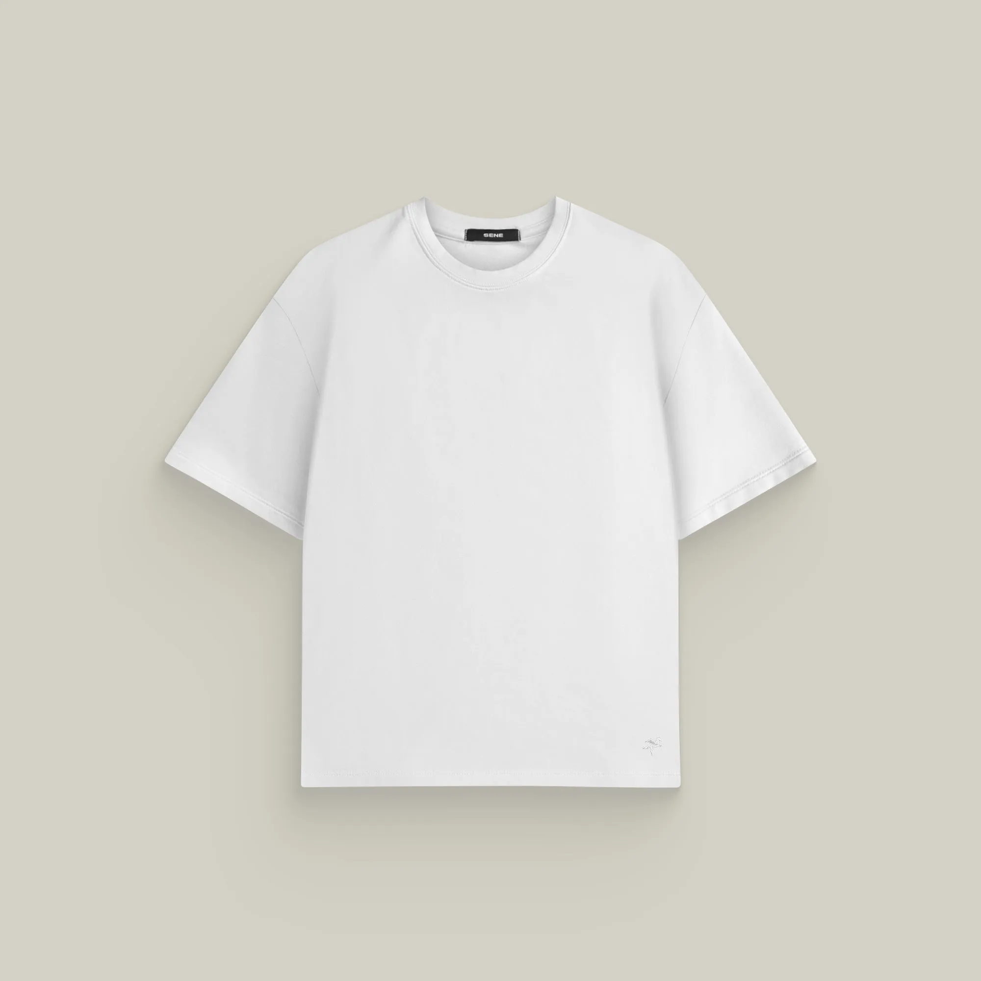 Cumulus Relaxed T-Shirt - White sold by Sene product image thumbnail 2