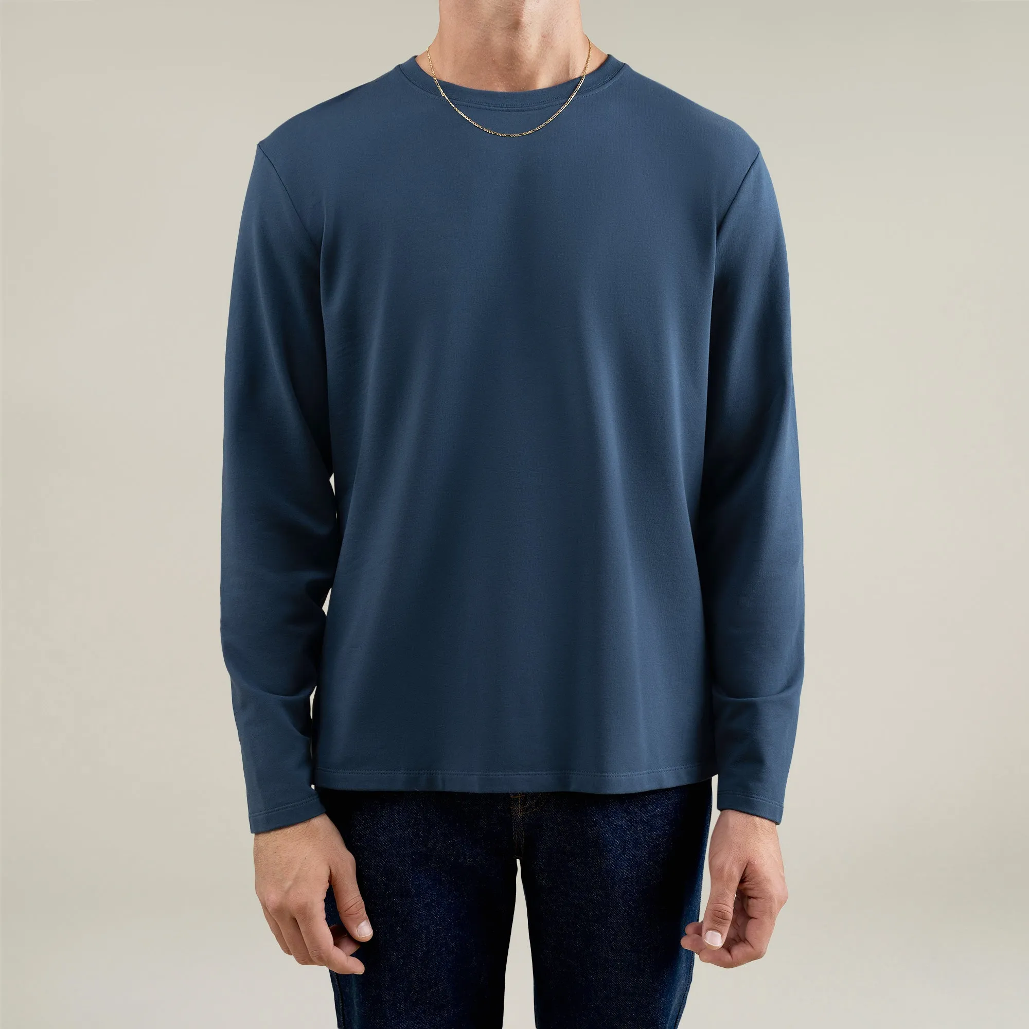 Cumulus Long Sleeve Shirt - Deep Sea sold by Sene product image thumbnail 3