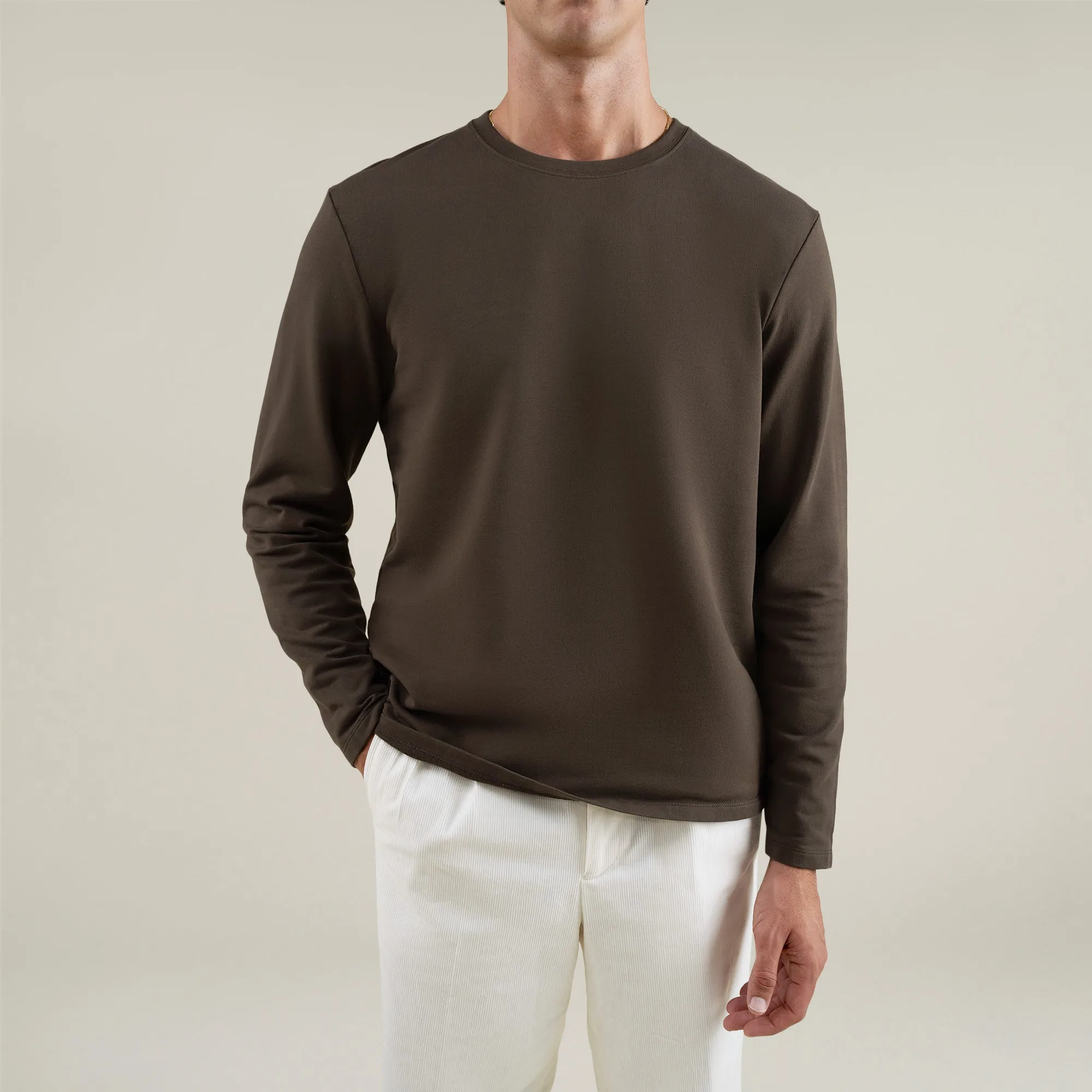 Cumulus Long Sleeve Shirt - Umber sold by Sene product image thumbnail 3