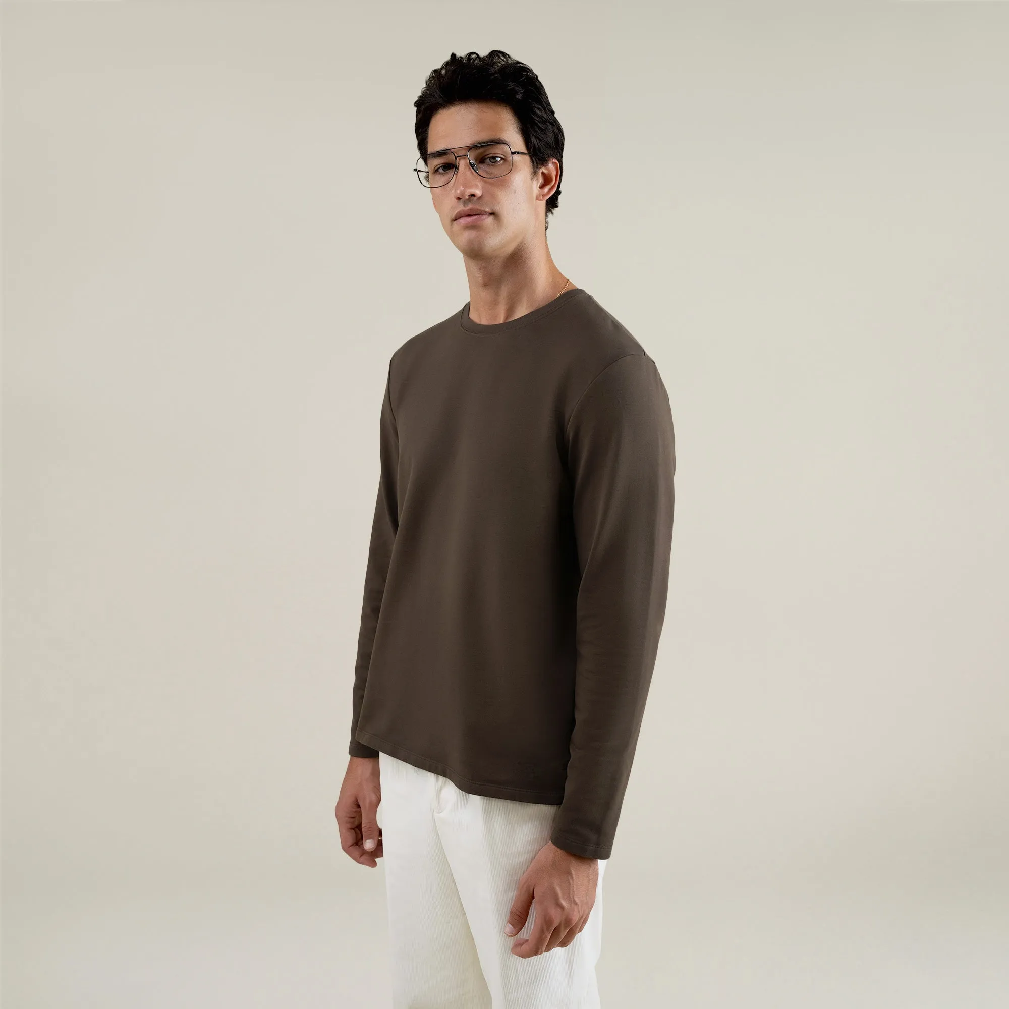 Cumulus Long Sleeve Shirt - Umber sold by Sene product image thumbnail 5