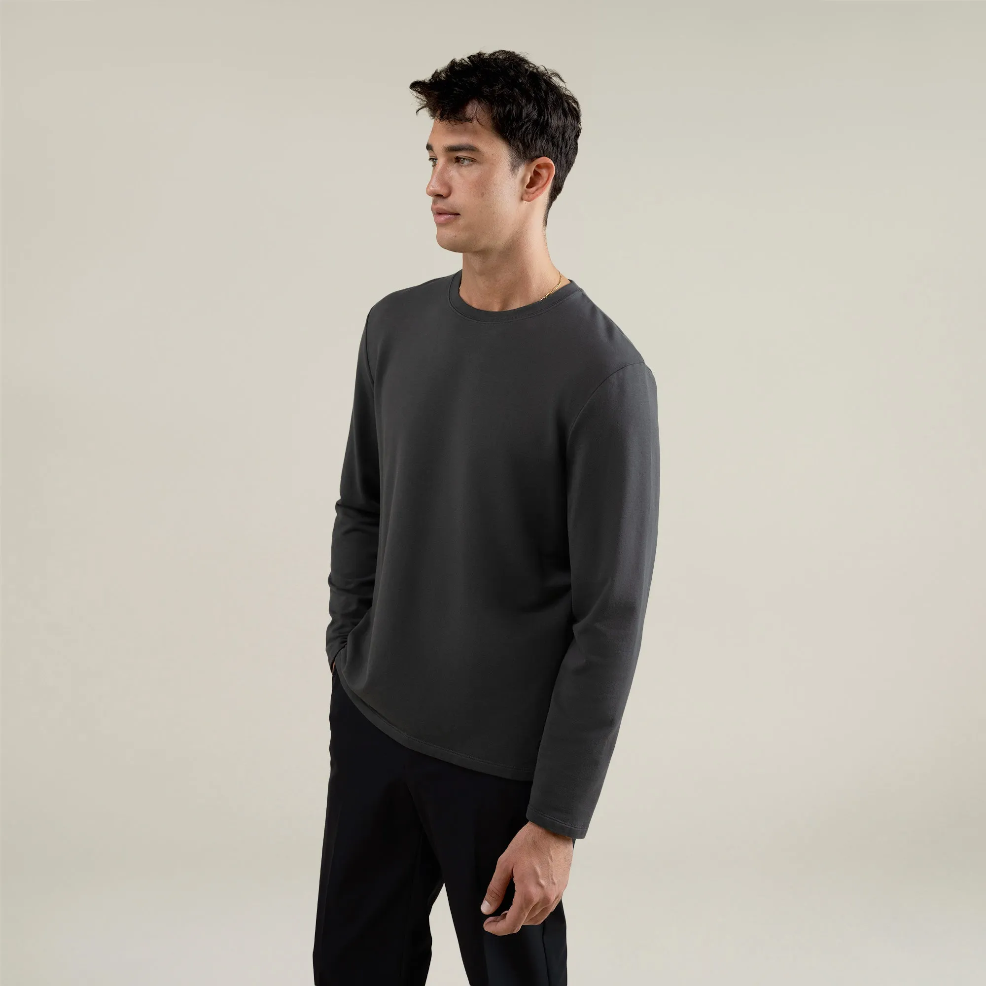 Cumulus Long Sleeve Shirt - Smoke sold by Sene product image thumbnail 4