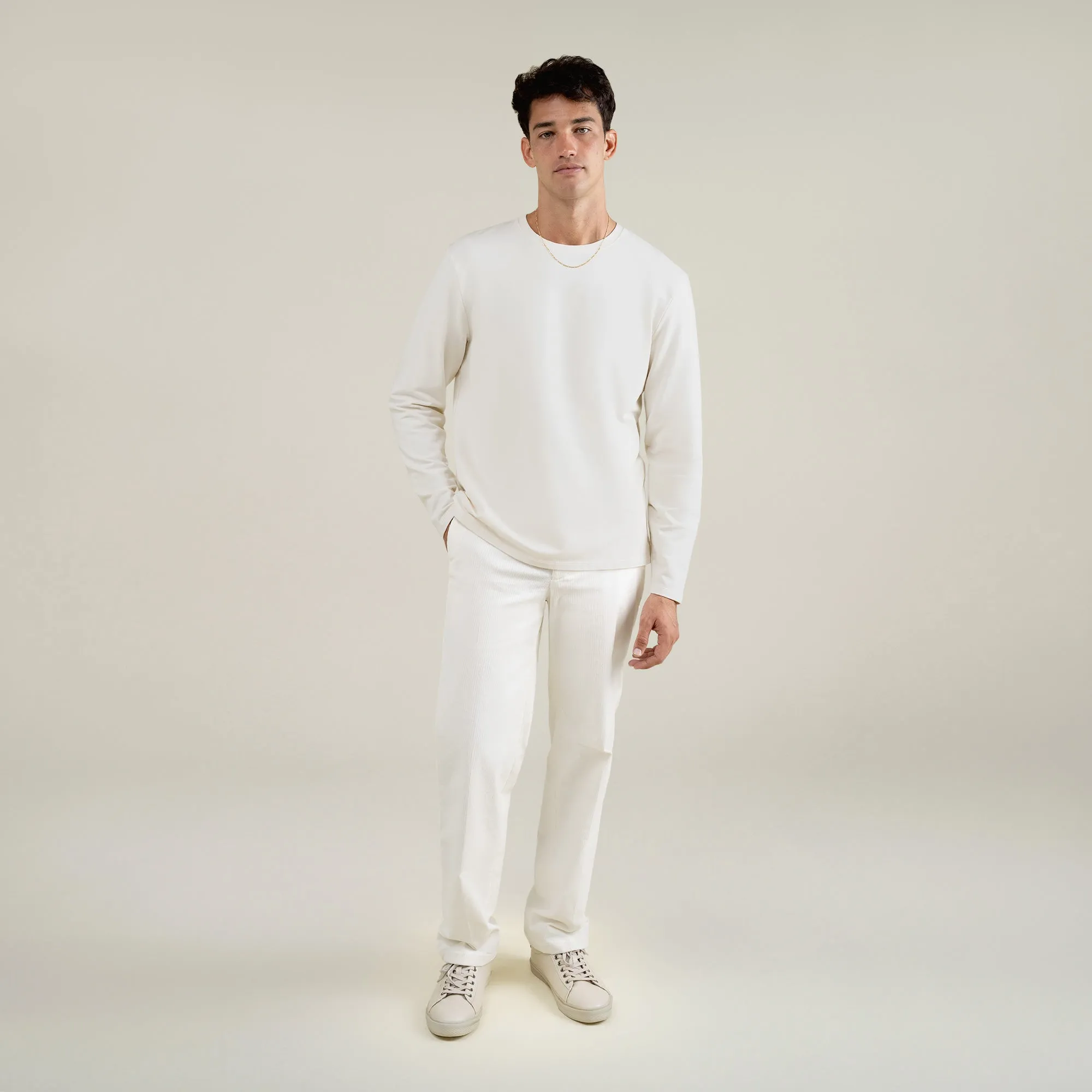 Cumulus Long Sleeve Shirt - Bone sold by Sene product image thumbnail 2