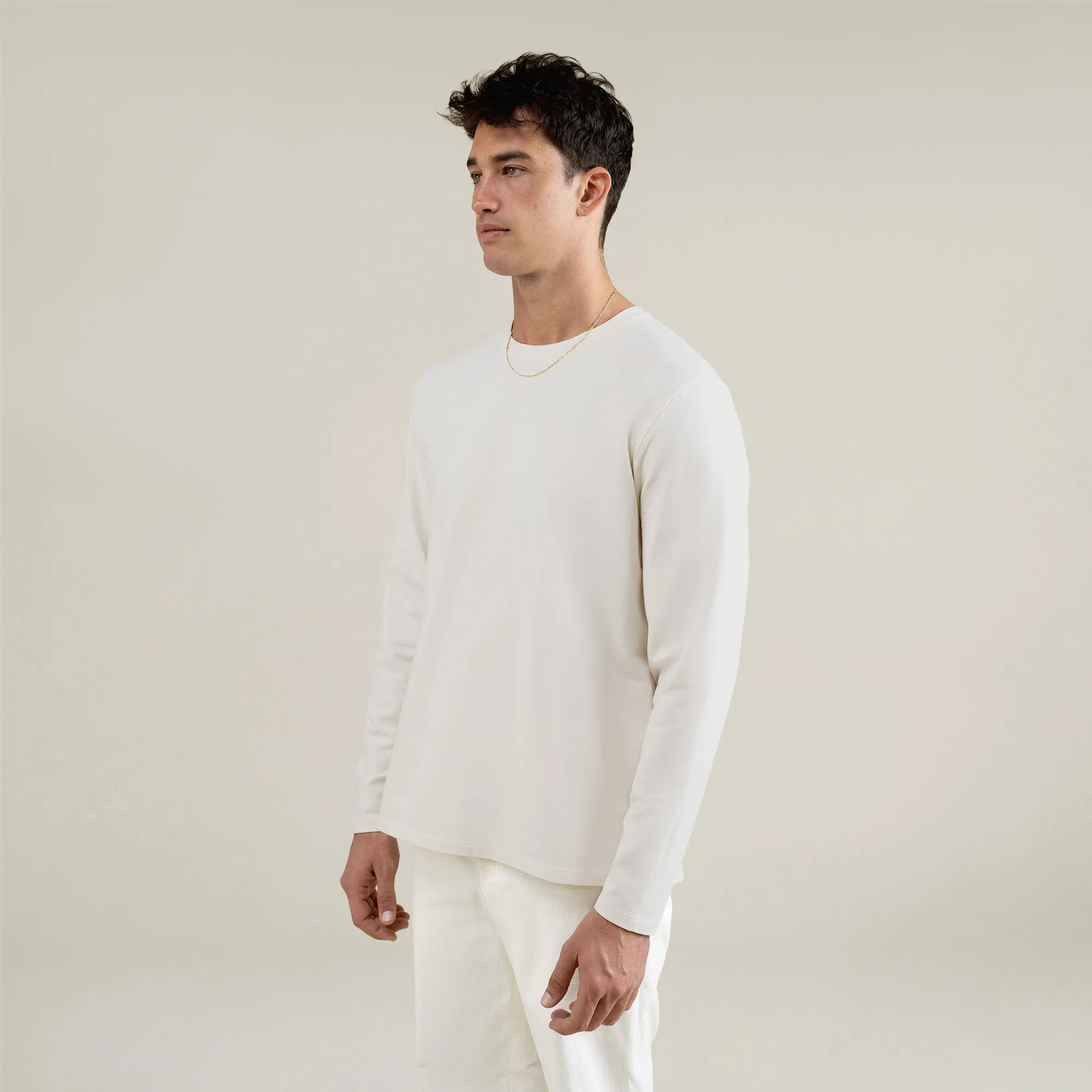 Cumulus Long Sleeve Shirt - Bone sold by Sene product image thumbnail 5