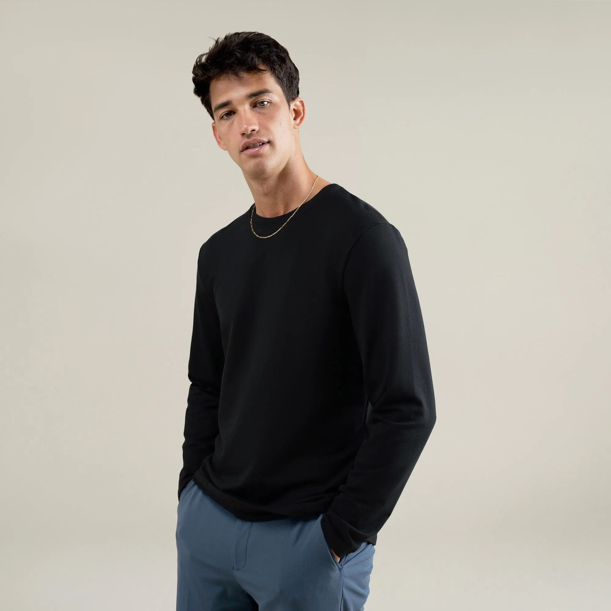 Cumulus Long Sleeve Shirt - Black sold by Sene product image thumbnail 4