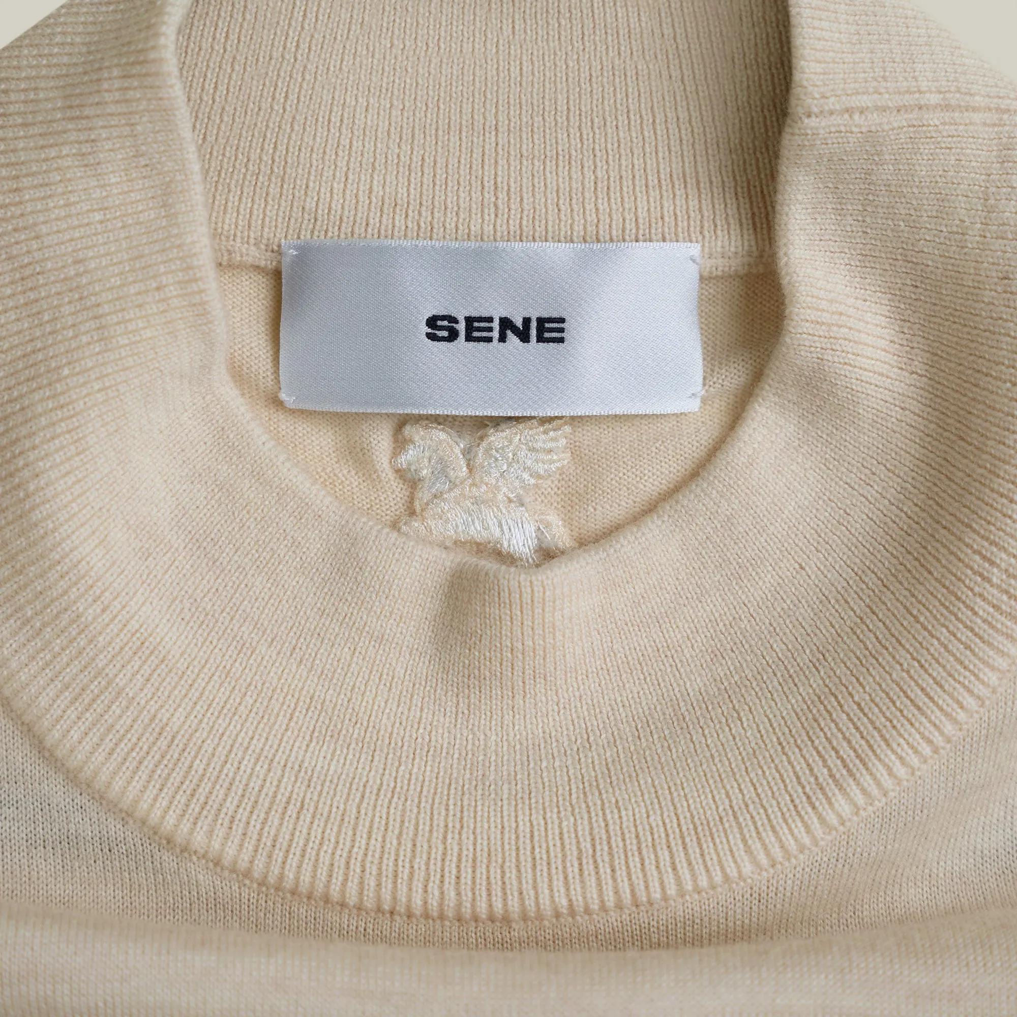 Wool Mock Neck Sweater - Alpine sold by Sene product image thumbnail 2