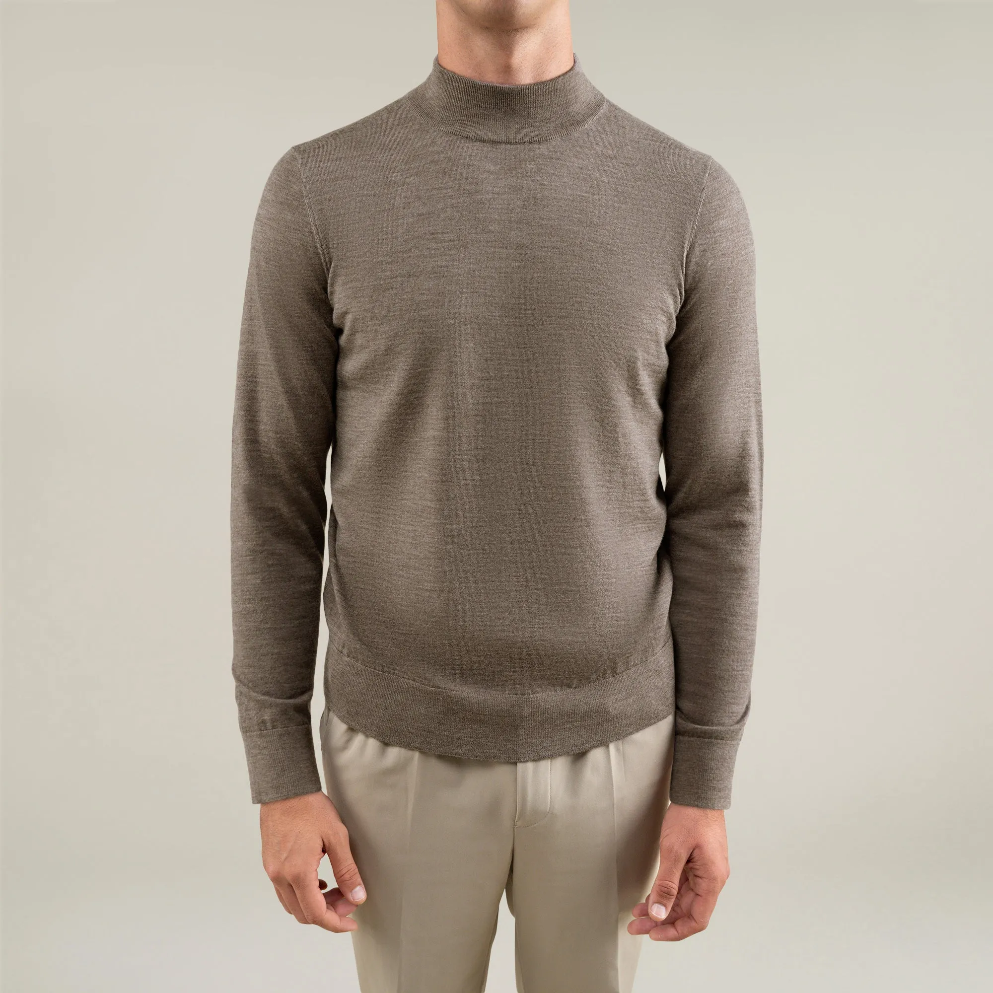 Wool Mock Neck Sweater sold by Sene product image thumbnail 4