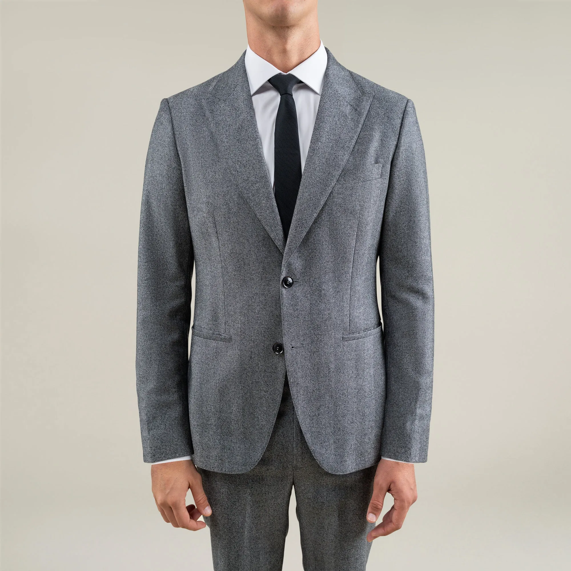 Venetto Wool Flannel Suit sold by Sene product image thumbnail 2