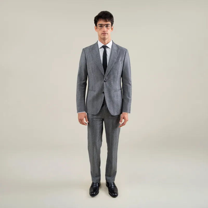 Venetto Wool Flannel Suit sold by Sene