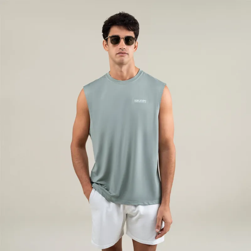 CoolTech Tank Top - Glacier sold by Sene
