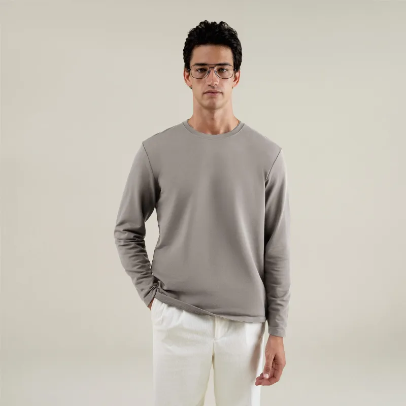 Cumulus Long Sleeve Shirt - Frost Gray sold by Sene