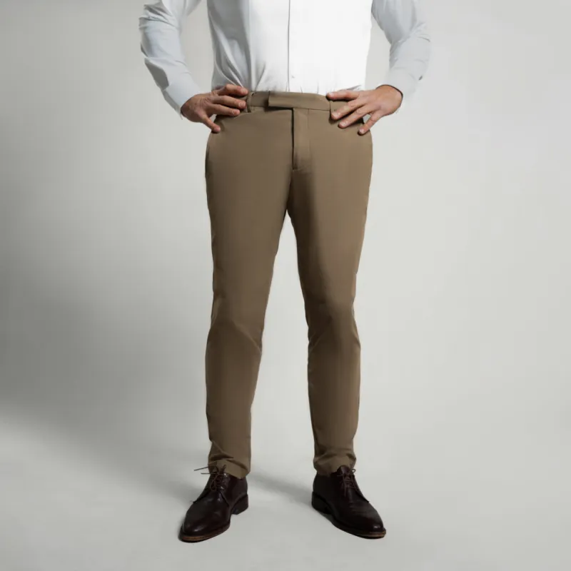 Soho FlexTech Pants - Taupe sold by Sene