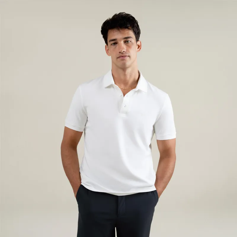 Cumulus Emblem Polo - White sold by Sene