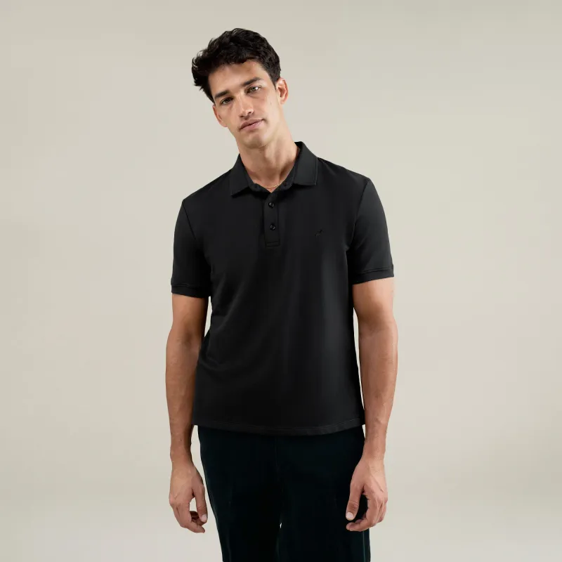 Cumulus Emblem Polo - Black sold by Sene