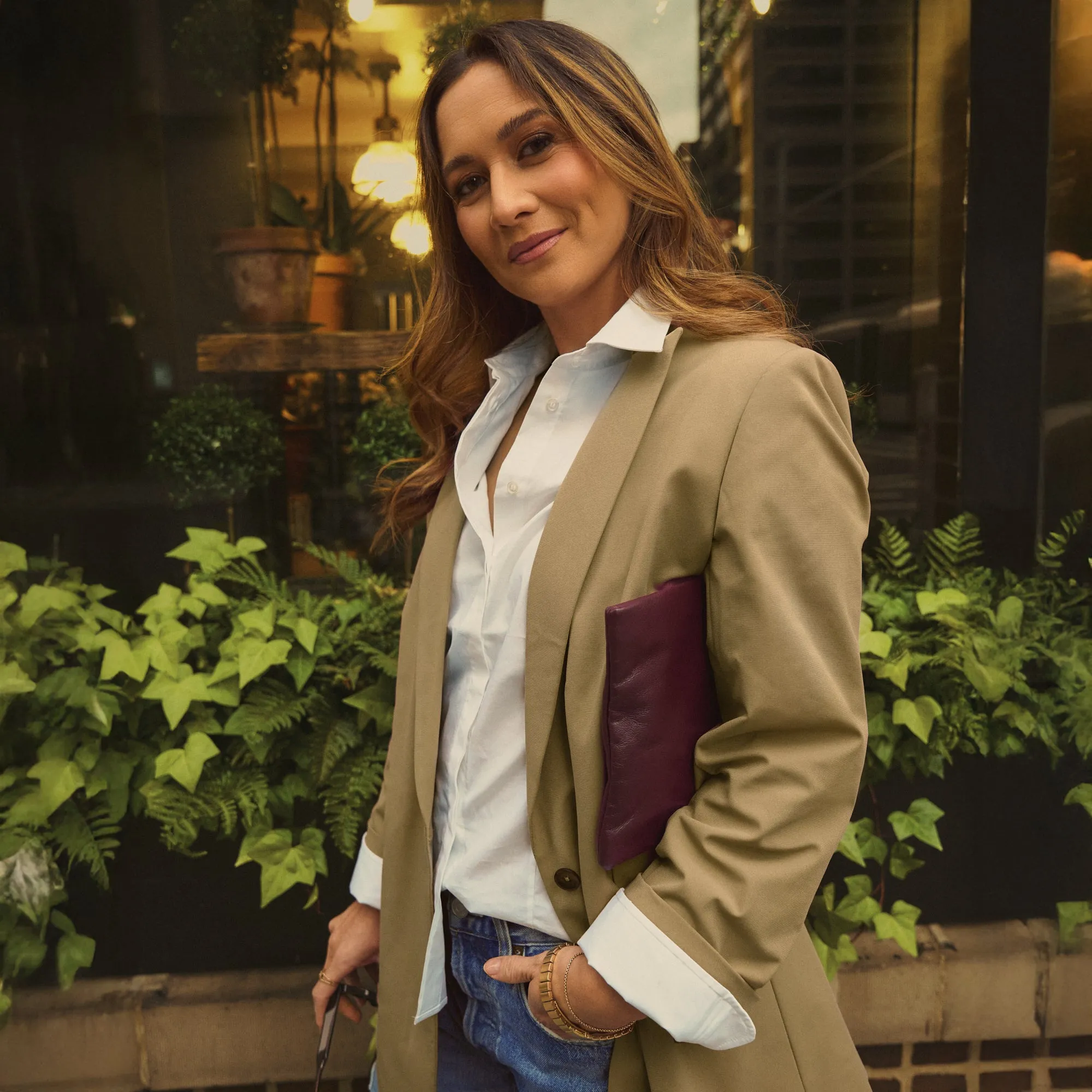 Emma FlexTech Blazer - Sand sold by Sene product image thumbnail 5