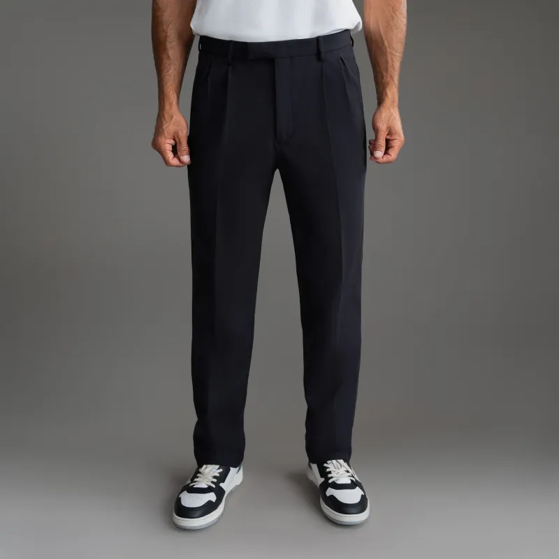 Ford FlexTech Straight Trouser - Black made by Sene