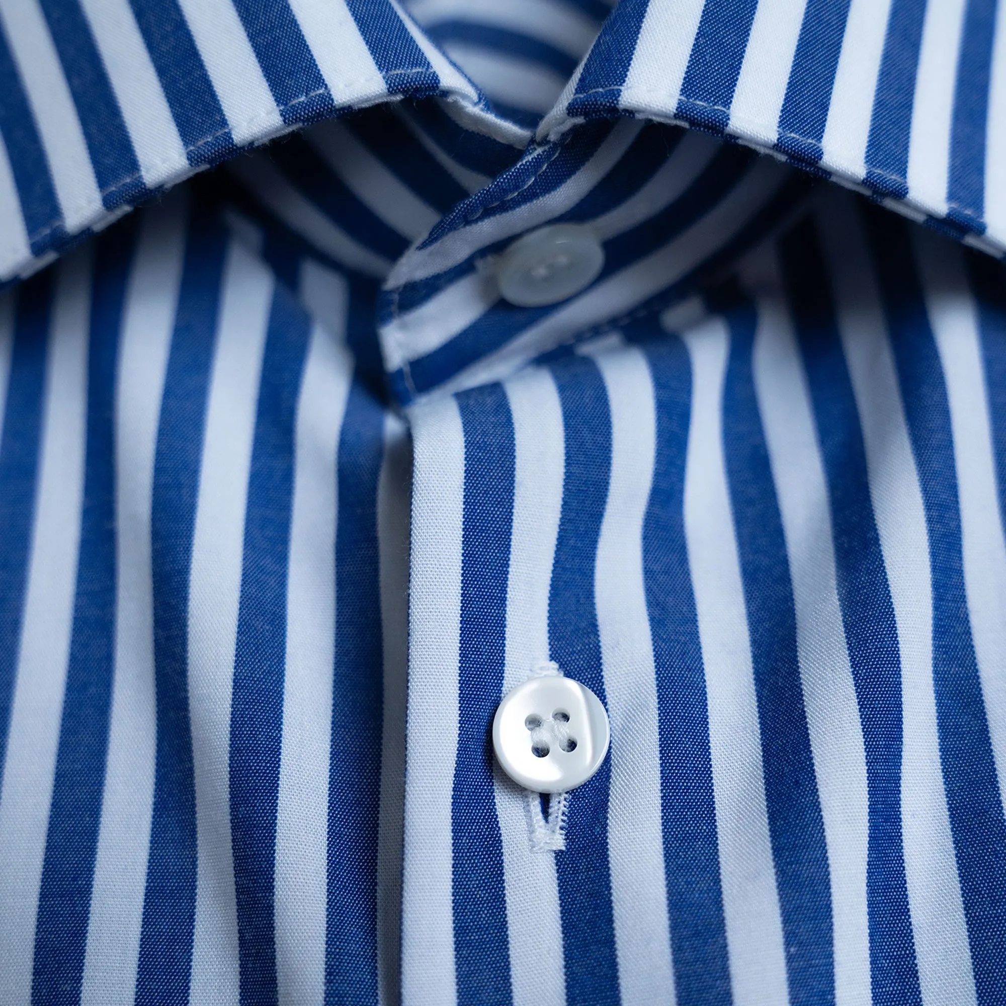 BreezeTech Spread Shirt - Navy Bengal Stripe sold by Sene product image thumbnail 5