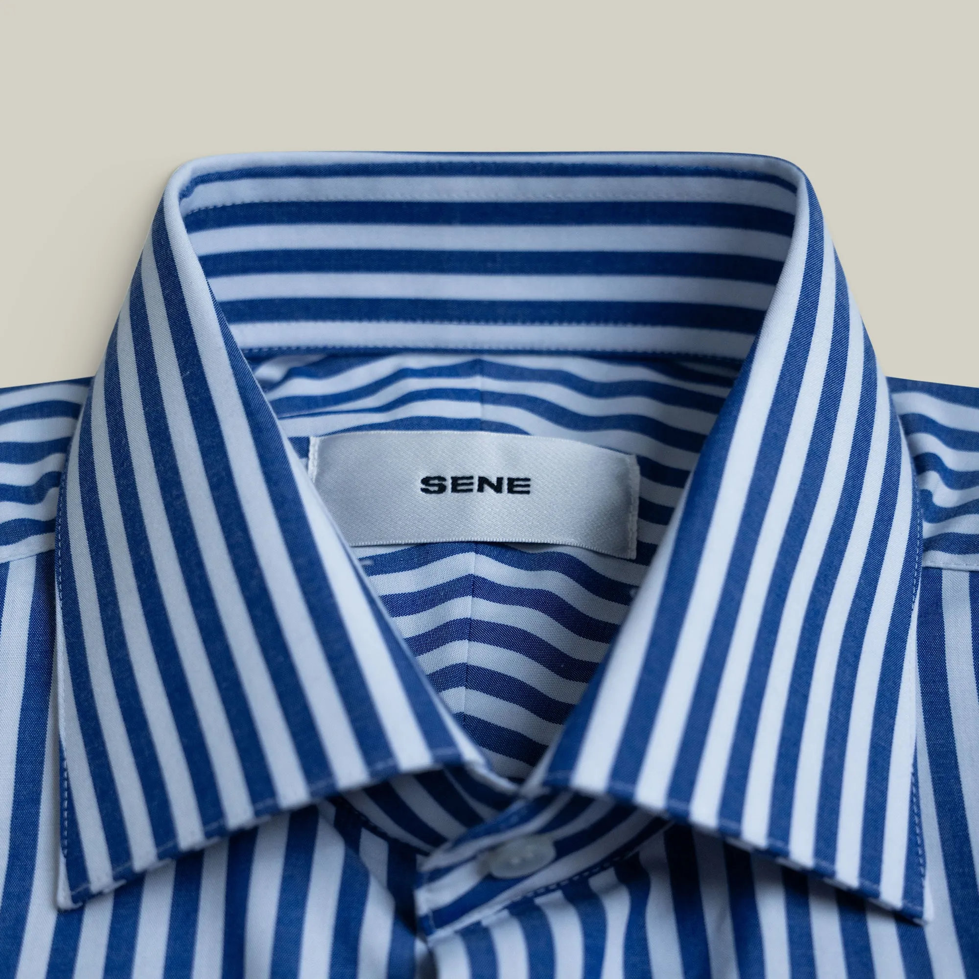 BreezeTech Spread Shirt - Navy Bengal Stripe sold by Sene product image thumbnail 4