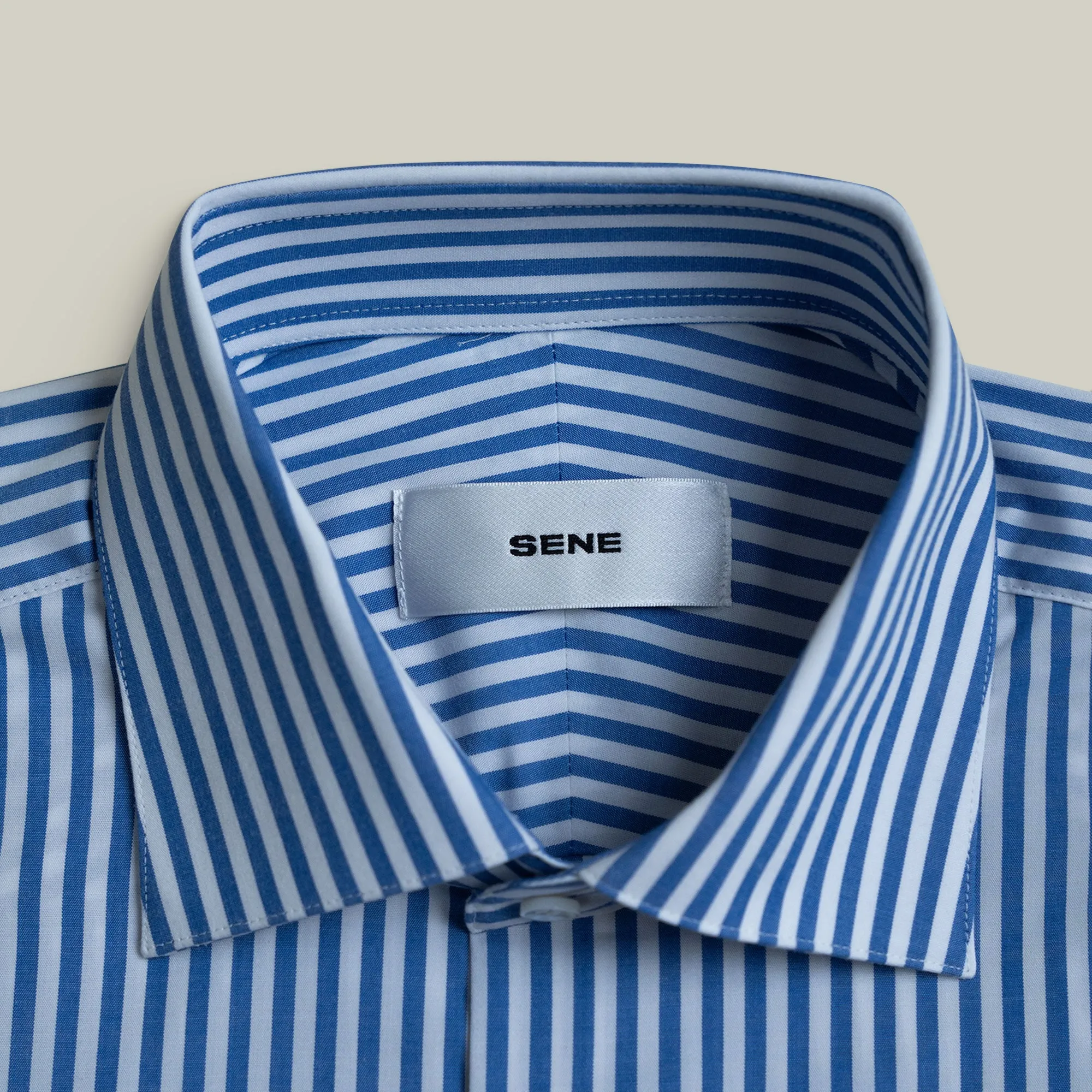 BreezeTech Spread Shirt - Azure Bengal Stripe sold by Sene product image thumbnail 4