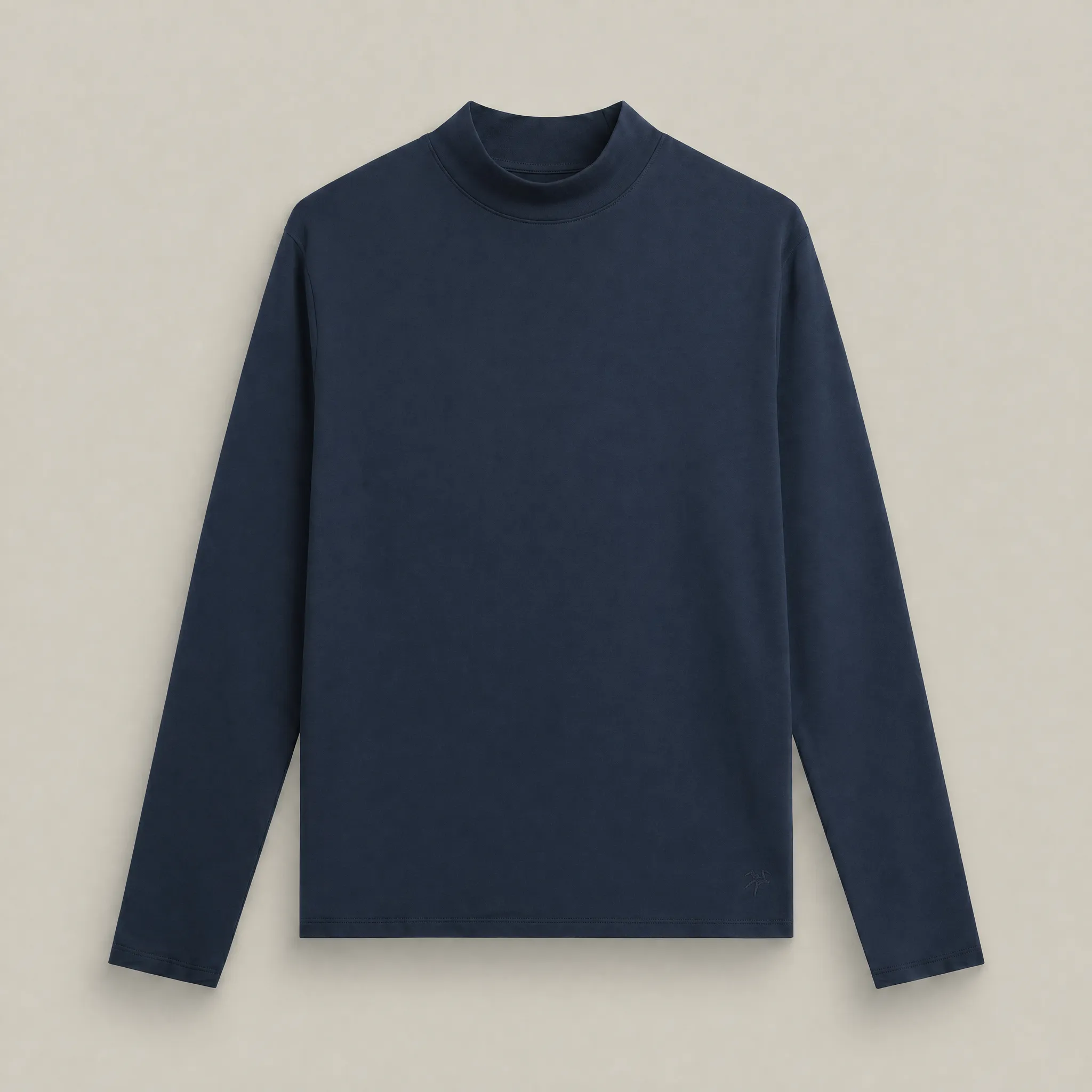 Cumulus Mockneck Long Sleeve T-Shirt - Deep Sea sold by Sene product image thumbnail 2