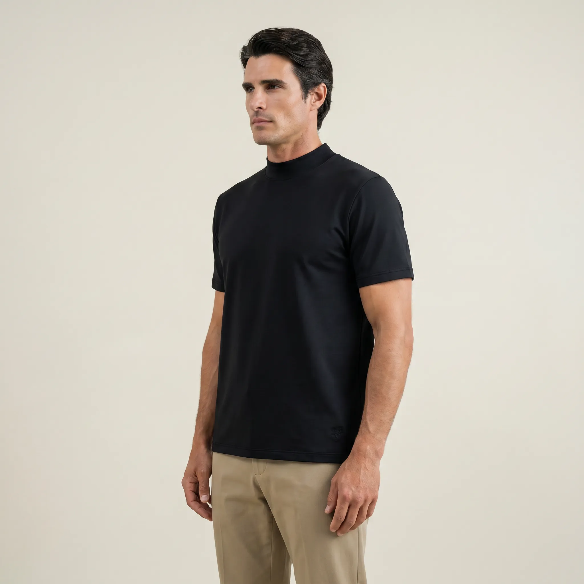 Cumulus Mockneck T-Shirt sold by Sene product image thumbnail 5