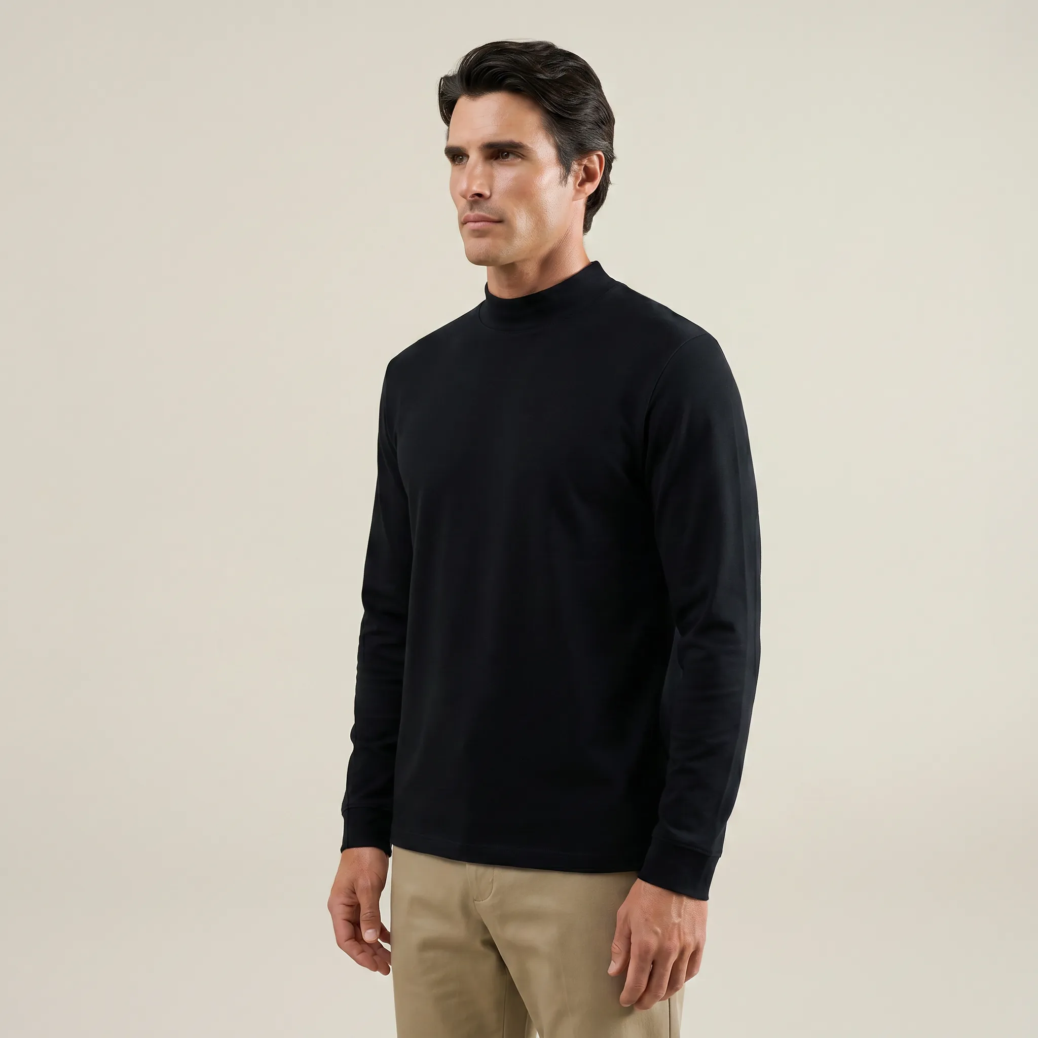 Cumulus Mockneck Long Sleeve T-Shirt sold by Sene product image thumbnail 3