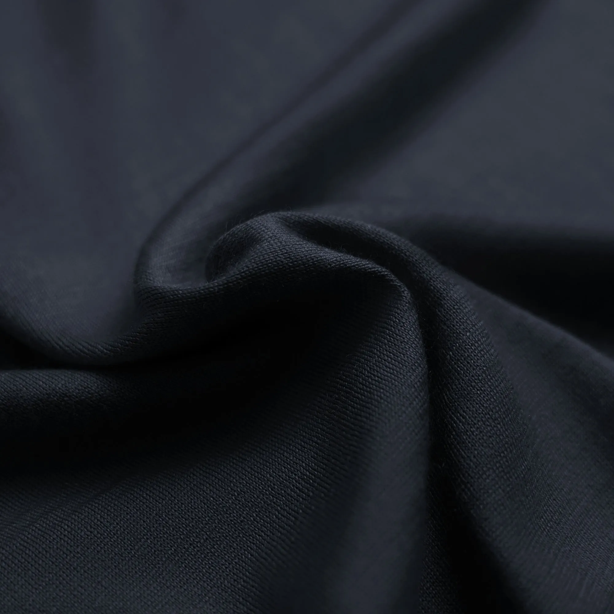 Merino Wool V-Neck T-Shirt - Dark Navy sold by Sene product image thumbnail 5