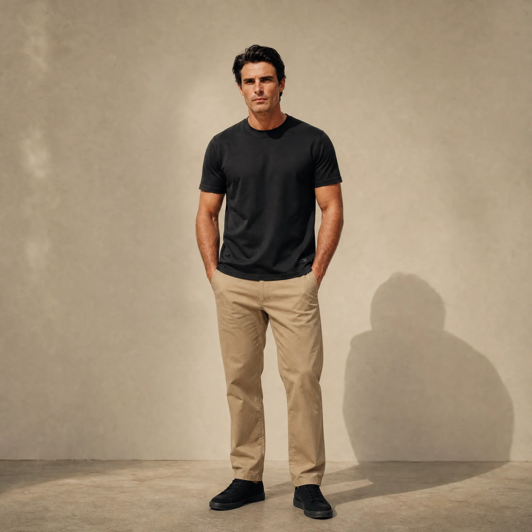 Pima Cotton Crew T-Shirt sold by Sene product image thumbnail 3