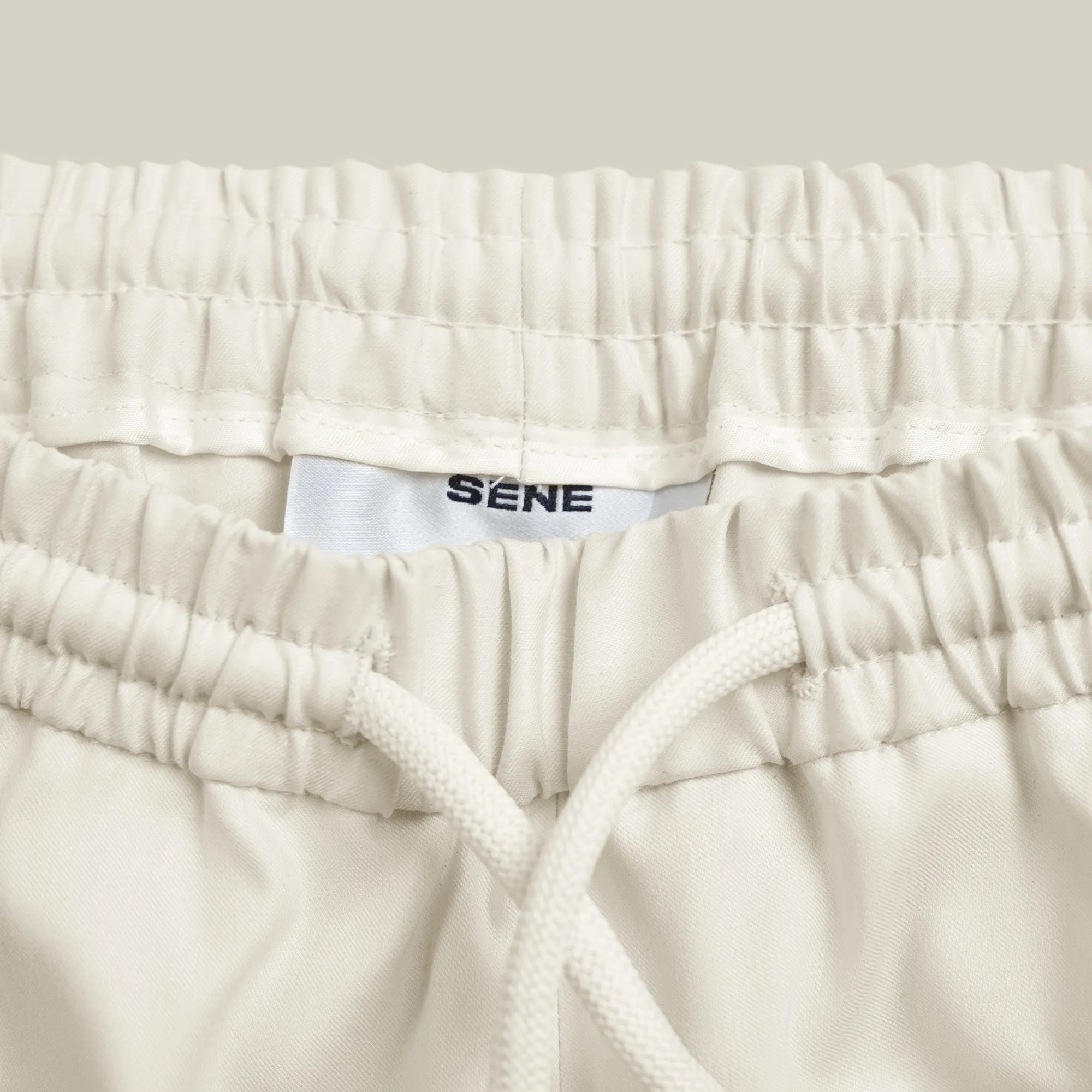 Stretch Cotton Drawstring Shorts sold by Sene product image thumbnail 5