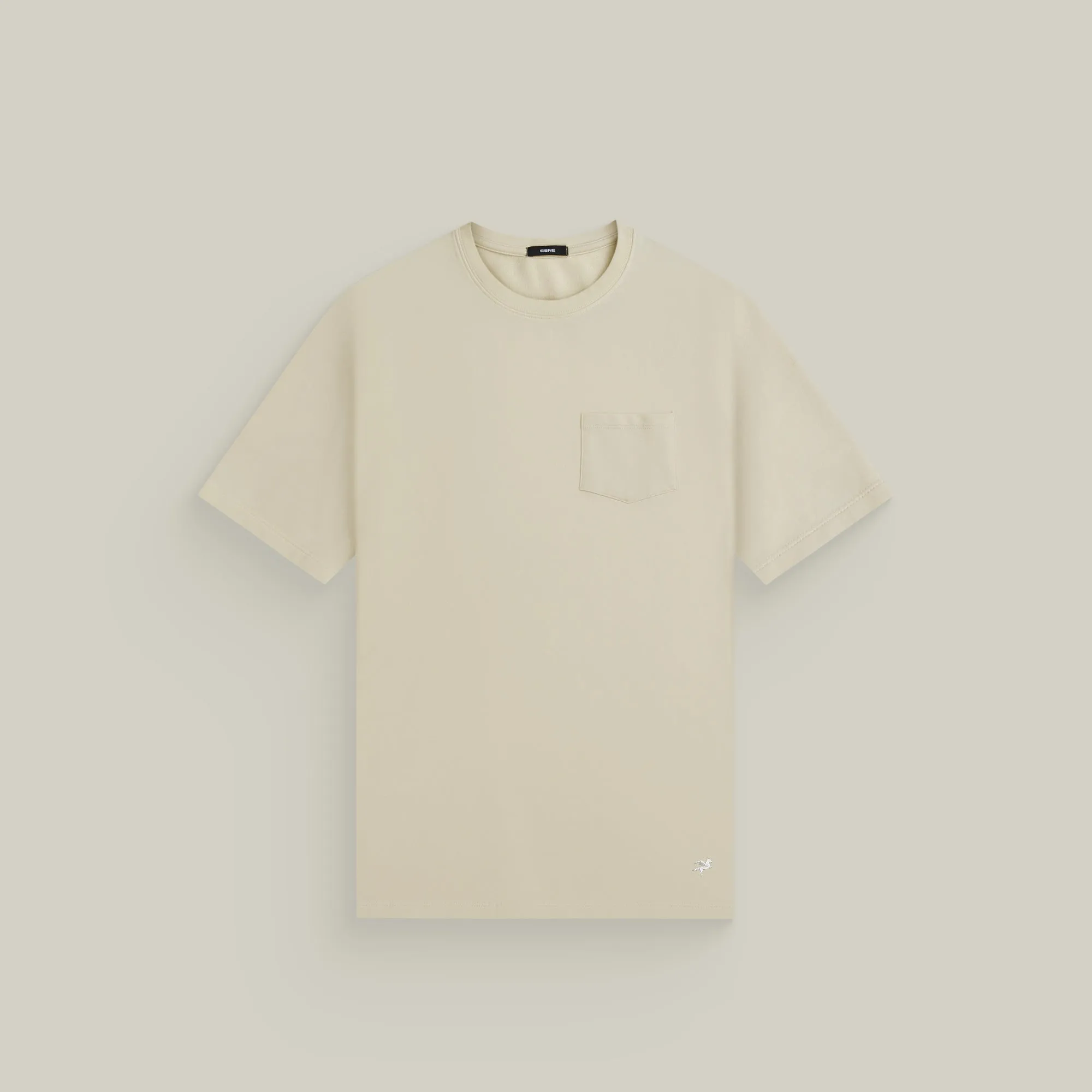 Cumulus Crew Pocket T-Shirt - Villa Stone sold by Sene