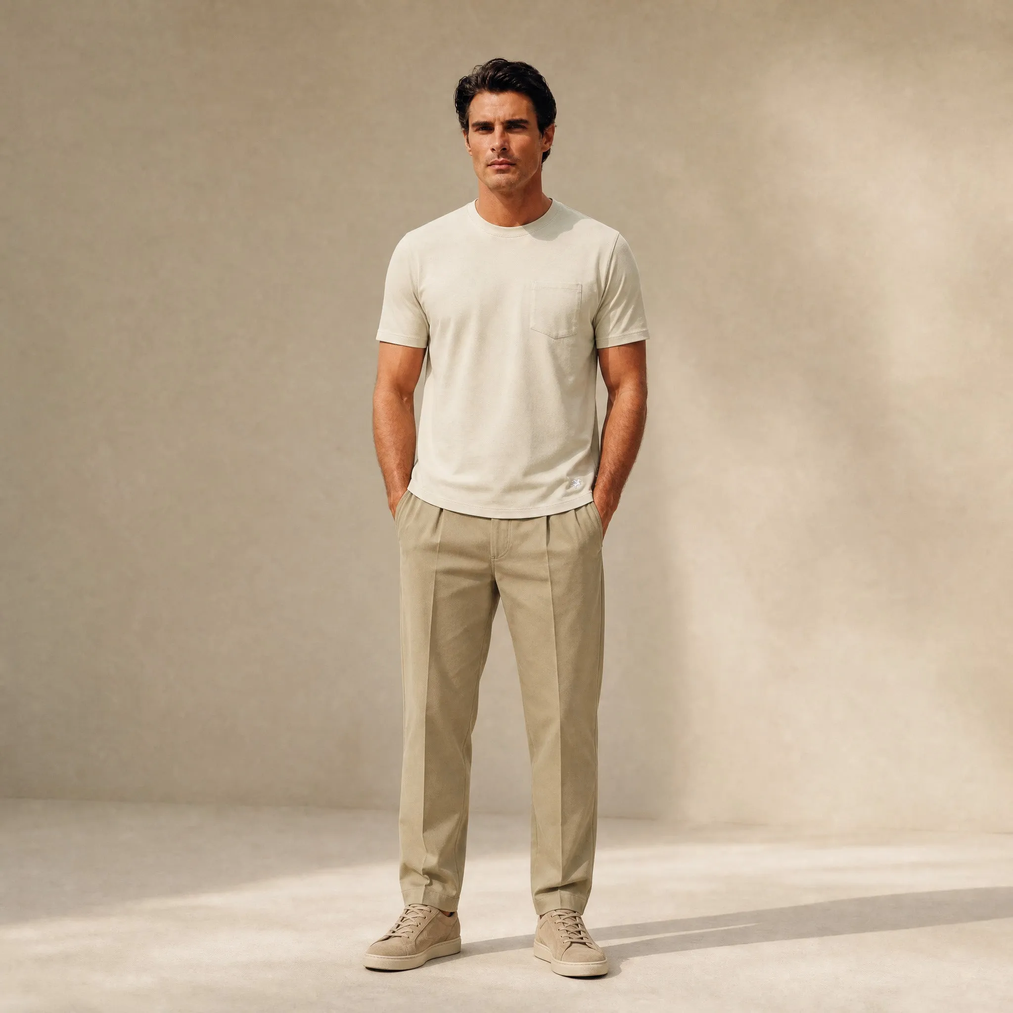 Cumulus Crew Pocket T-Shirt - Villa Stone sold by Sene product image thumbnail 4