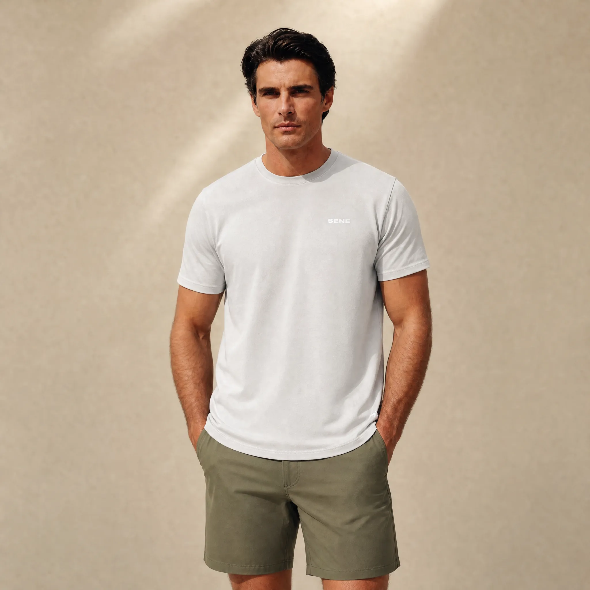 CoolTech Crew T-Shirt - Polar sold by Sene product image thumbnail 2