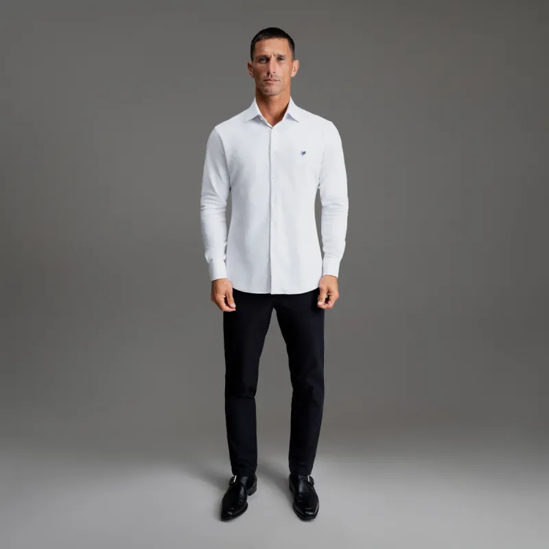 Stretch Oxford Spread Shirt sold by Sene