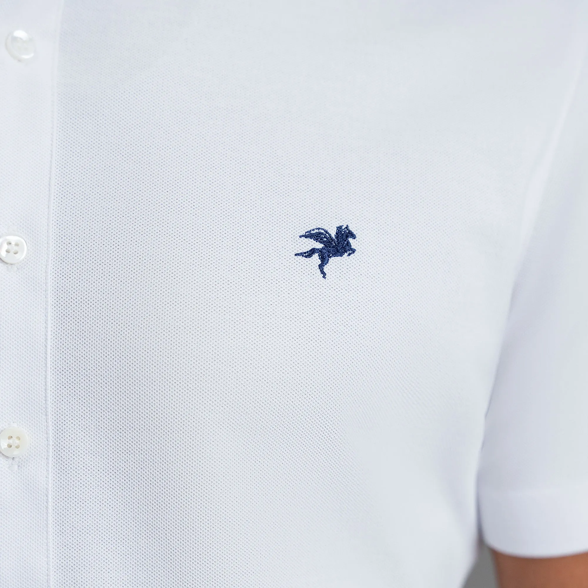 Stretch Oxford Short Sleeve Shirt sold by Sene product image thumbnail 3