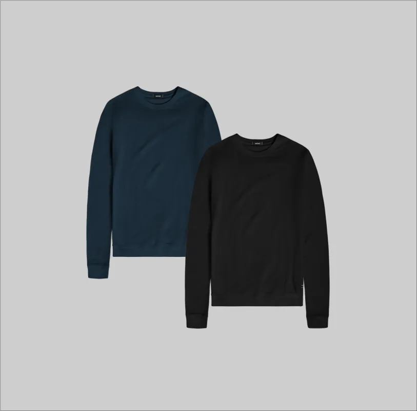 The Earth Tone Crew Pullover 2-Pack sold by Sene