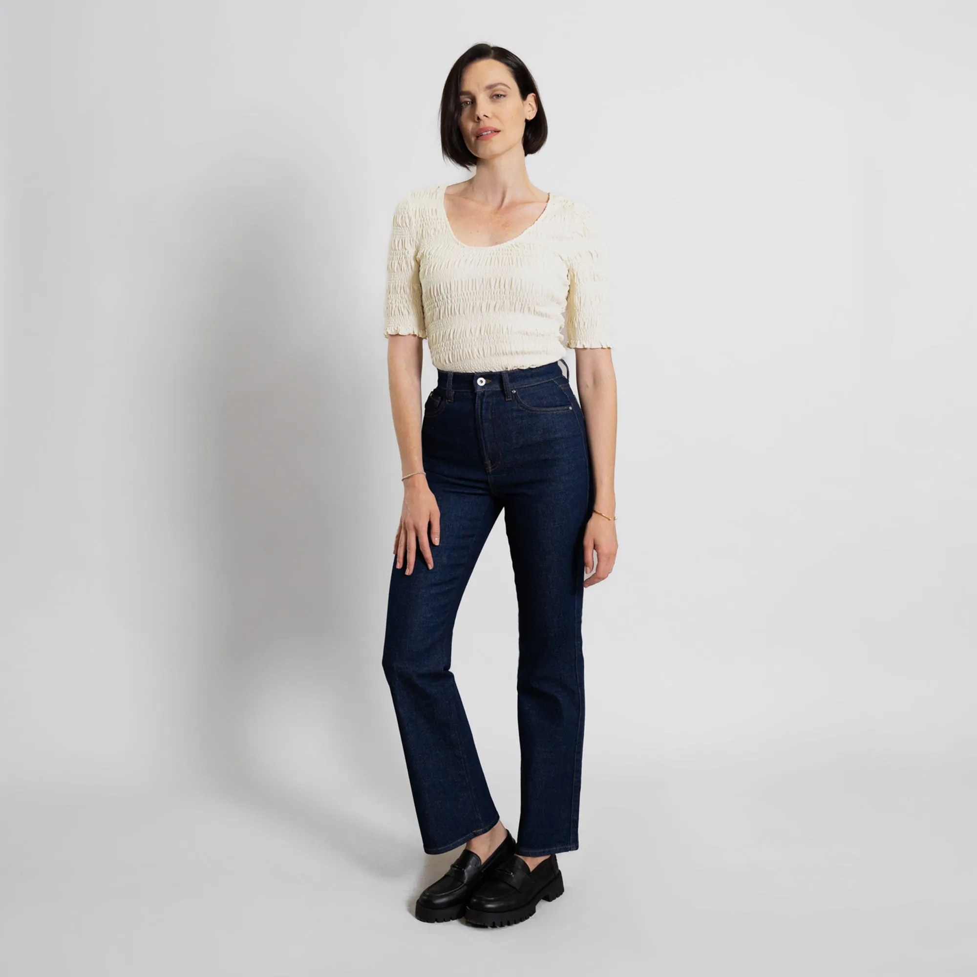 True Bootcut Jeans sold by Sene