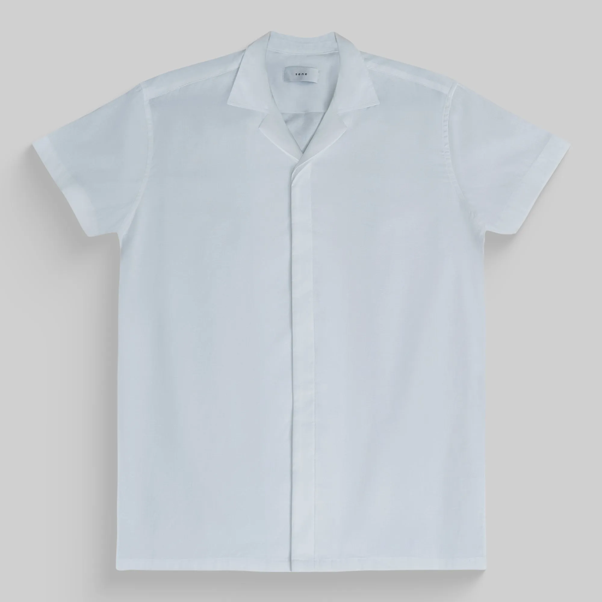 Linen Cotton Camp Shirt sold by Sene product image thumbnail 2