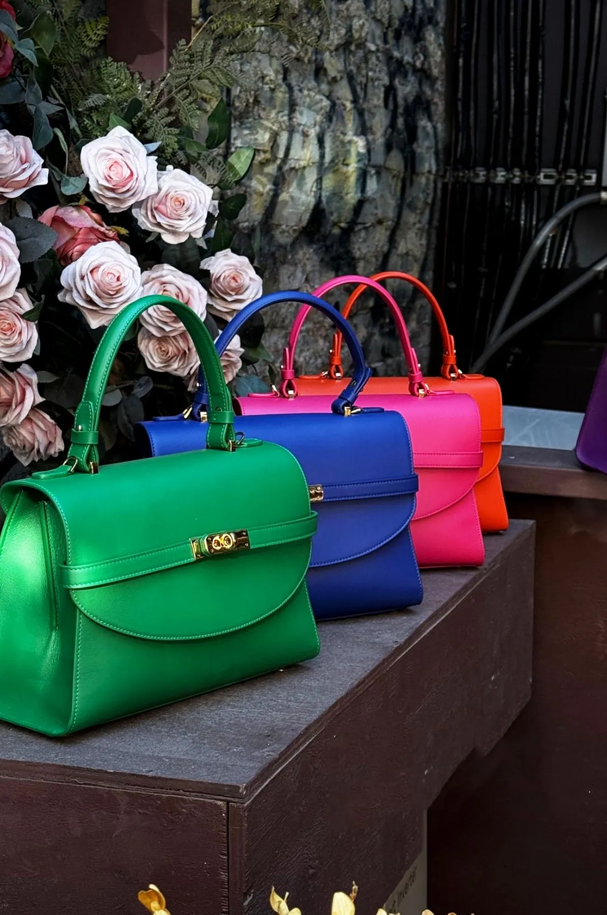 Classic New Yorker Bag in Upper Green Side - Gold Hardware - LIMITED EDITION sold by Silver & Riley product image thumbnail 3