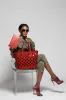 Capri Tote Bag in Red sold by Silver & Riley