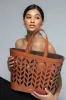 Capri Tote Bag in Camel Tan sold by Silver & Riley