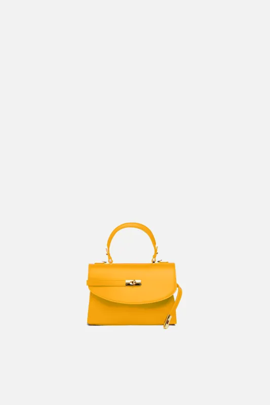 Petite New Yorker Bag in Gramercy SunRay - Gold Hardware sold by Silver & Riley