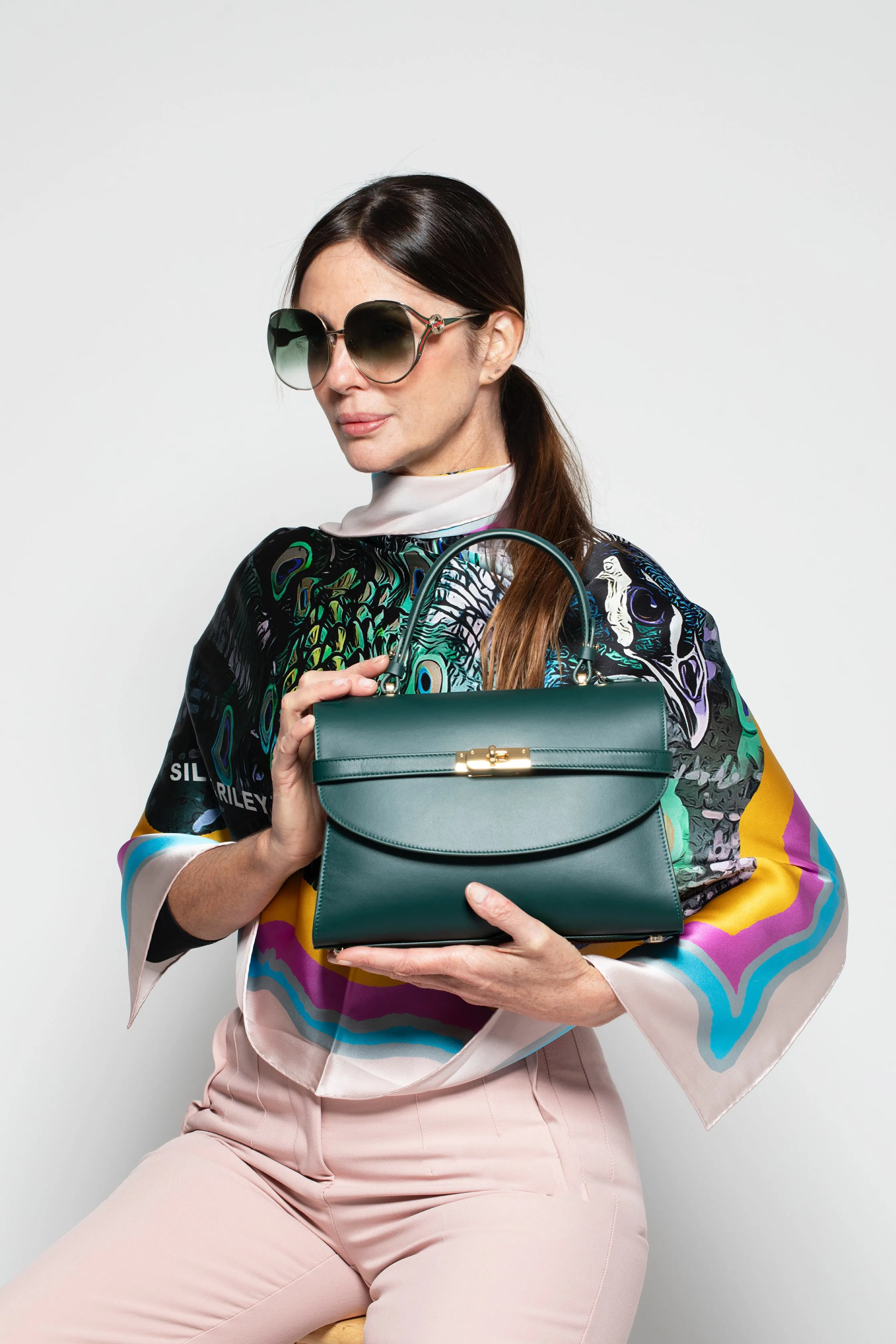 Classic New Yorker Bag in Fort Greene - Gold Hardware - WAITLIST sold by Silver & Riley product image thumbnail 2