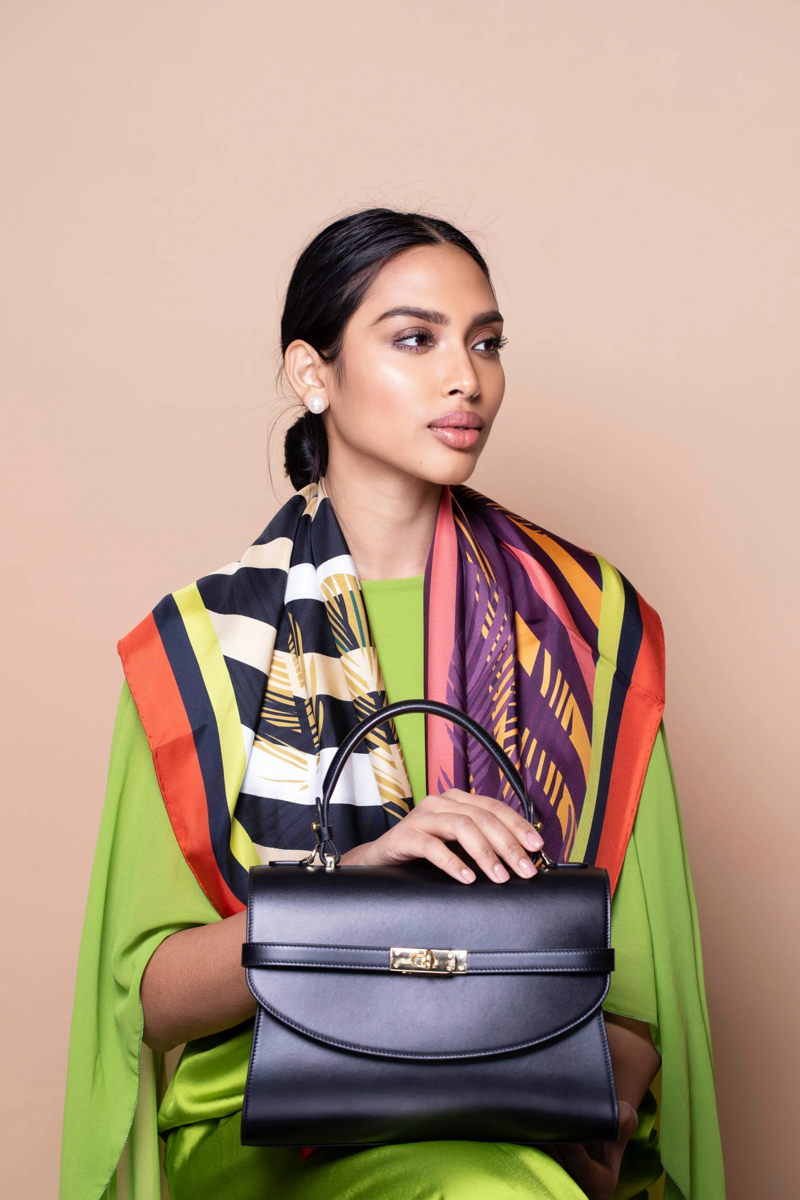 Silks - Tahitian Temptation Scarf - 90 sold by Silver & Riley product image thumbnail 4