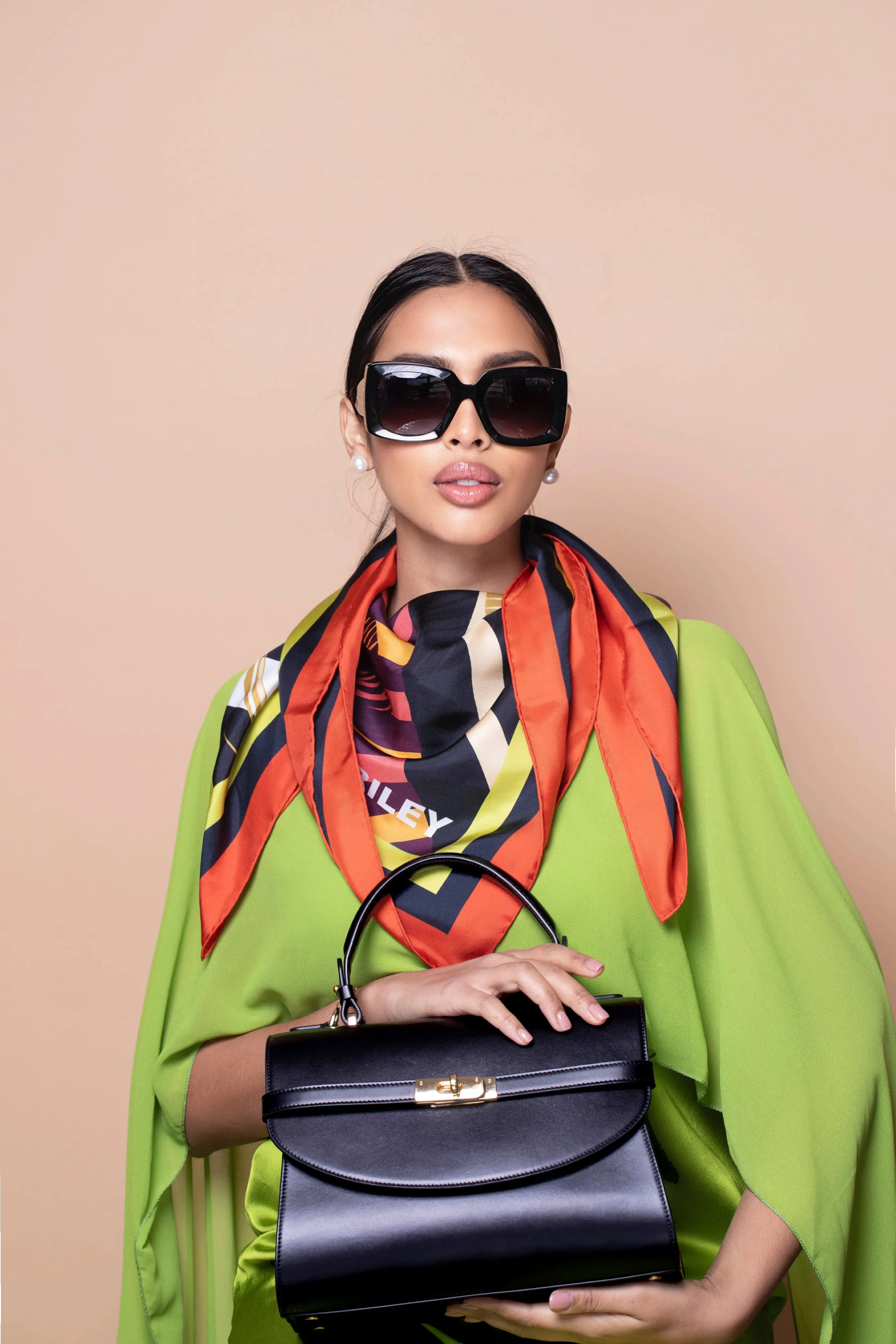 Silks - Tahitian Temptation Scarf - 90 sold by Silver & Riley product image thumbnail 2