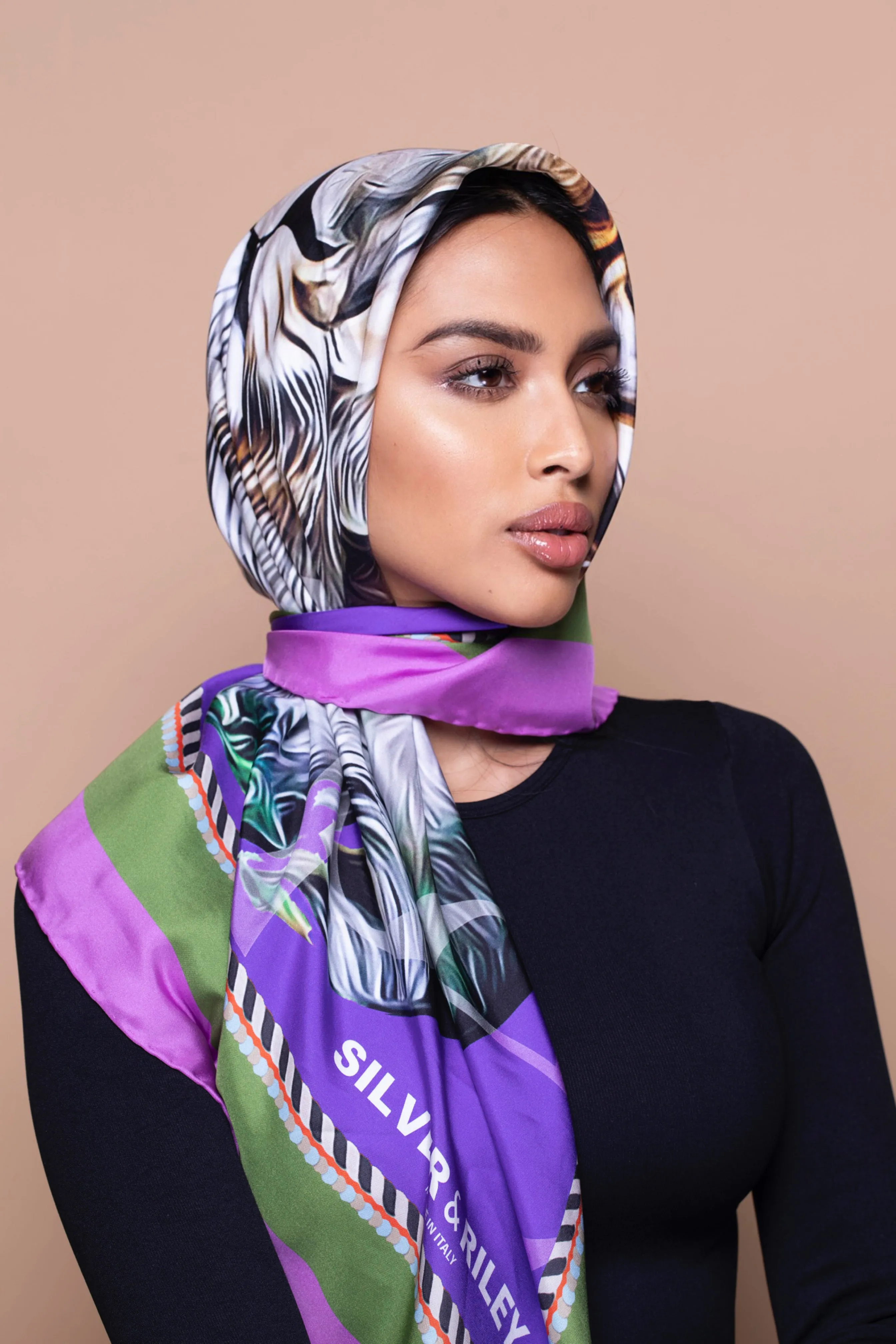 Silks - Queen of the Cape Scarf - 90 sold by Silver & Riley product image thumbnail 4