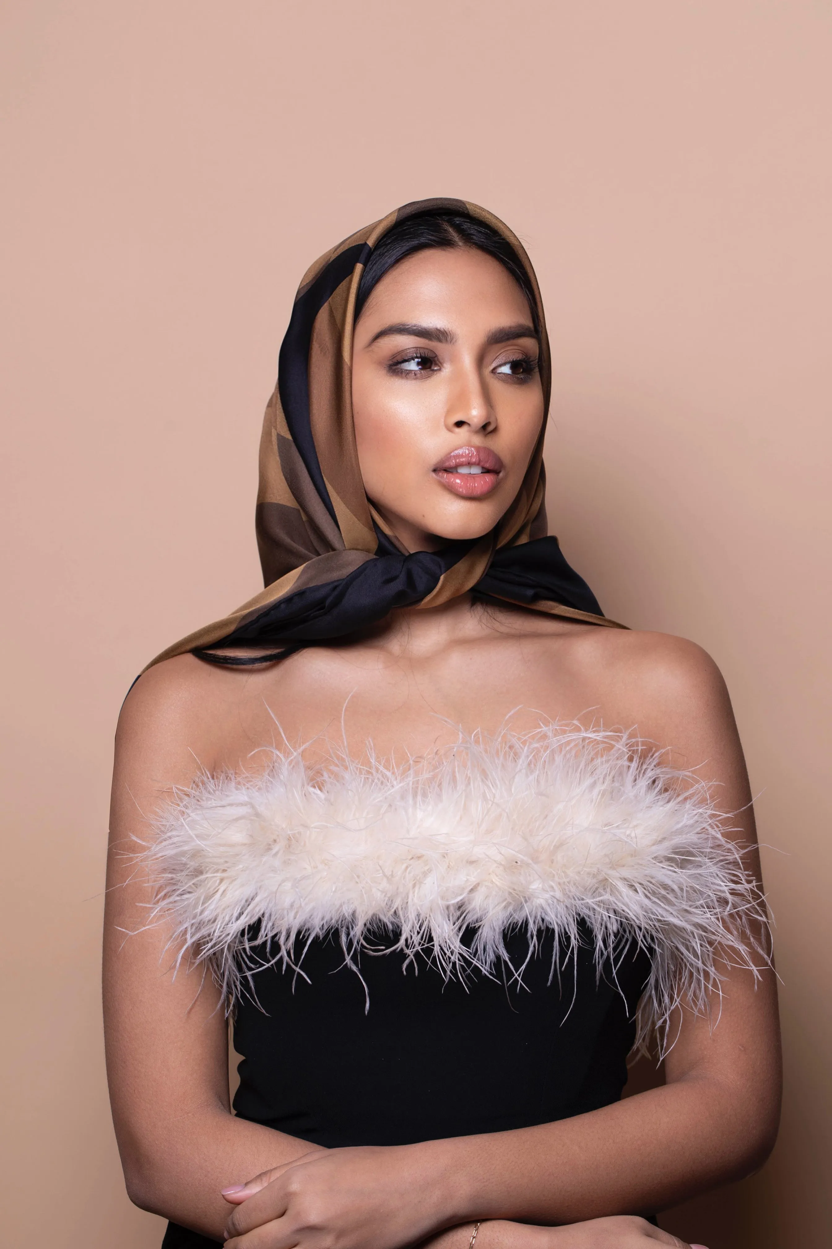 Silks - One night in Casablanca Scarf - 90 sold by Silver & Riley product image thumbnail 4