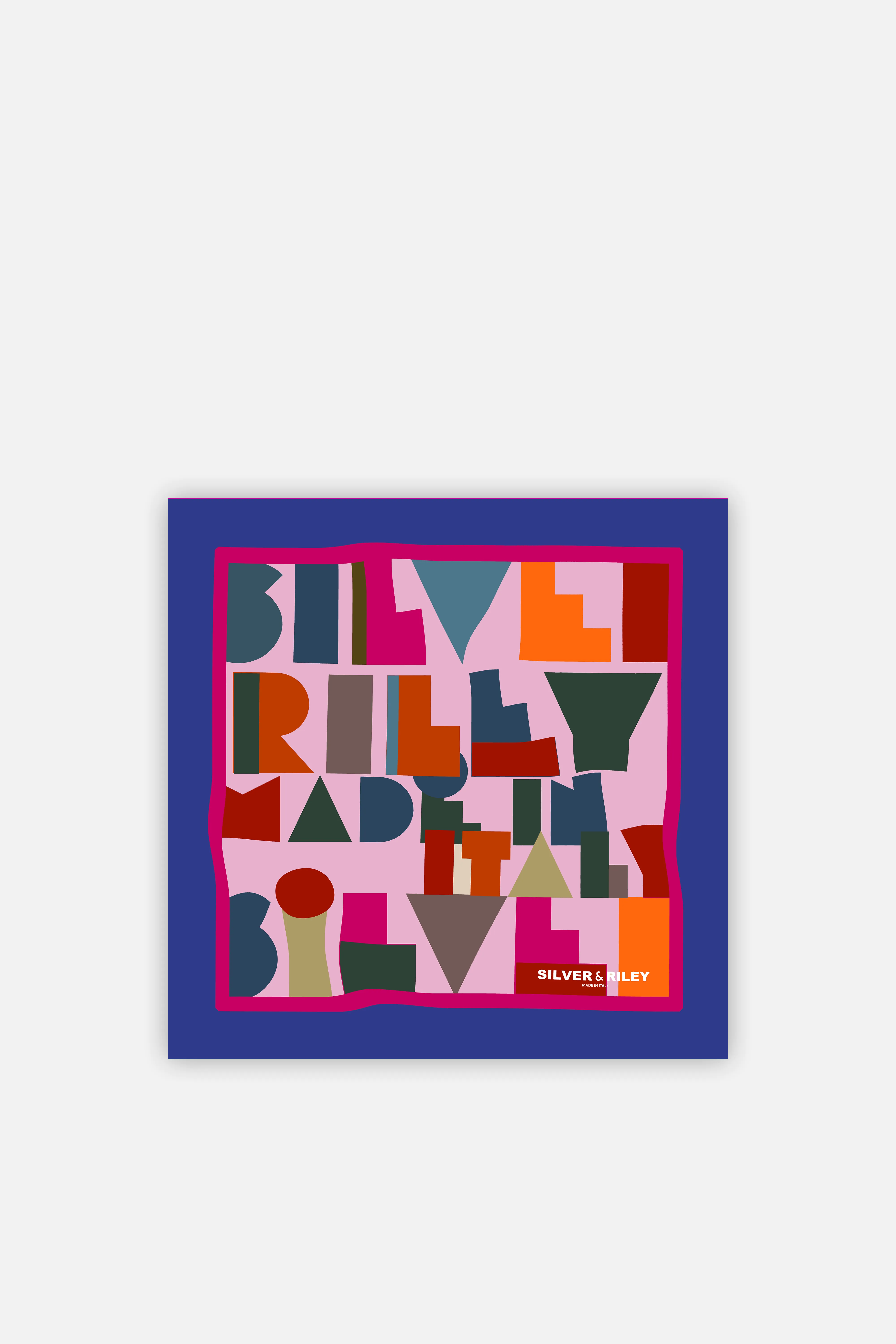 Silks - Monaco Midnight Cascade Scarf - 90 sold by Silver & Riley