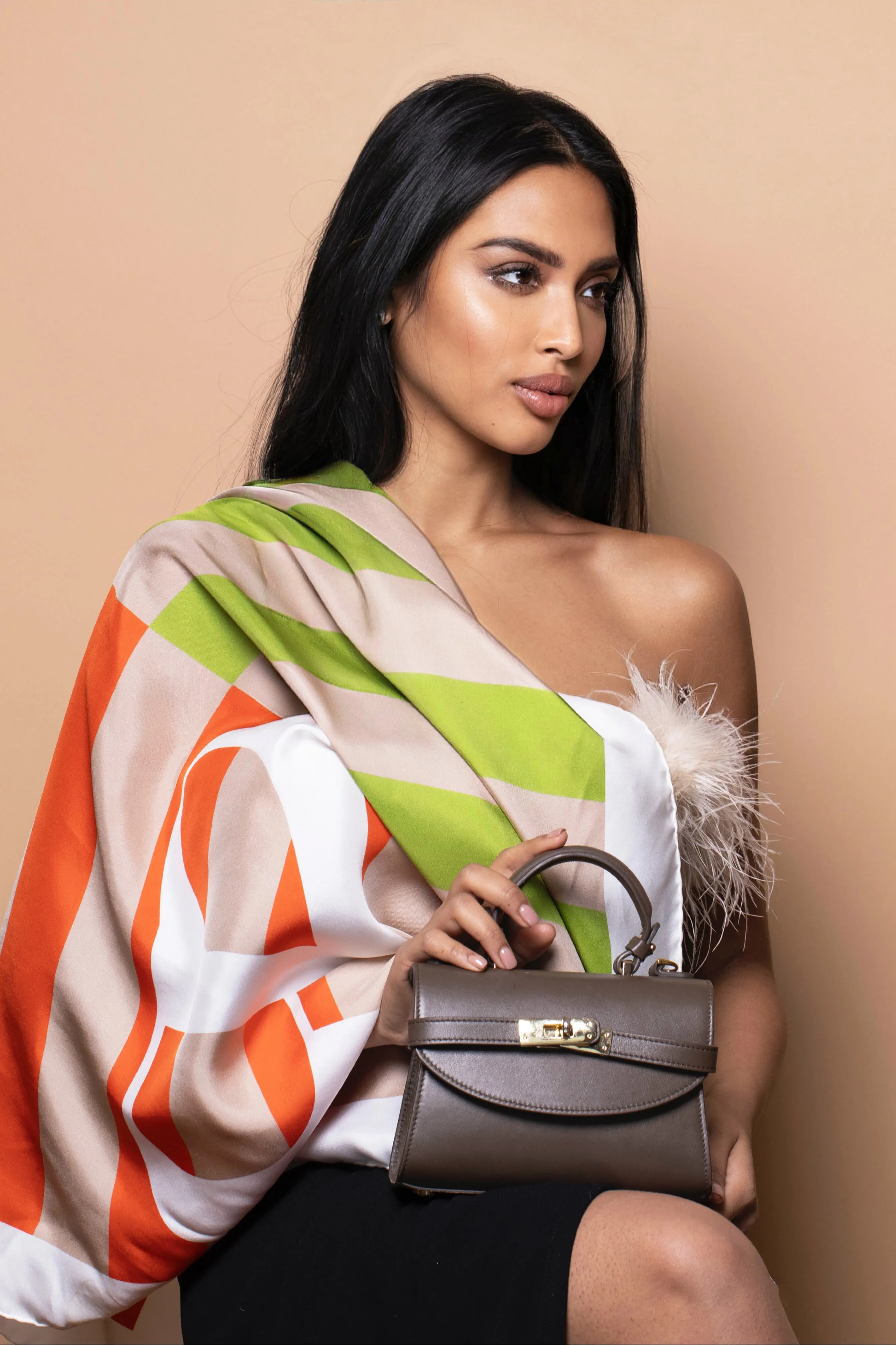 Silks - Mirage in Marrakech Scarf - 90 sold by Silver & Riley product image thumbnail 2