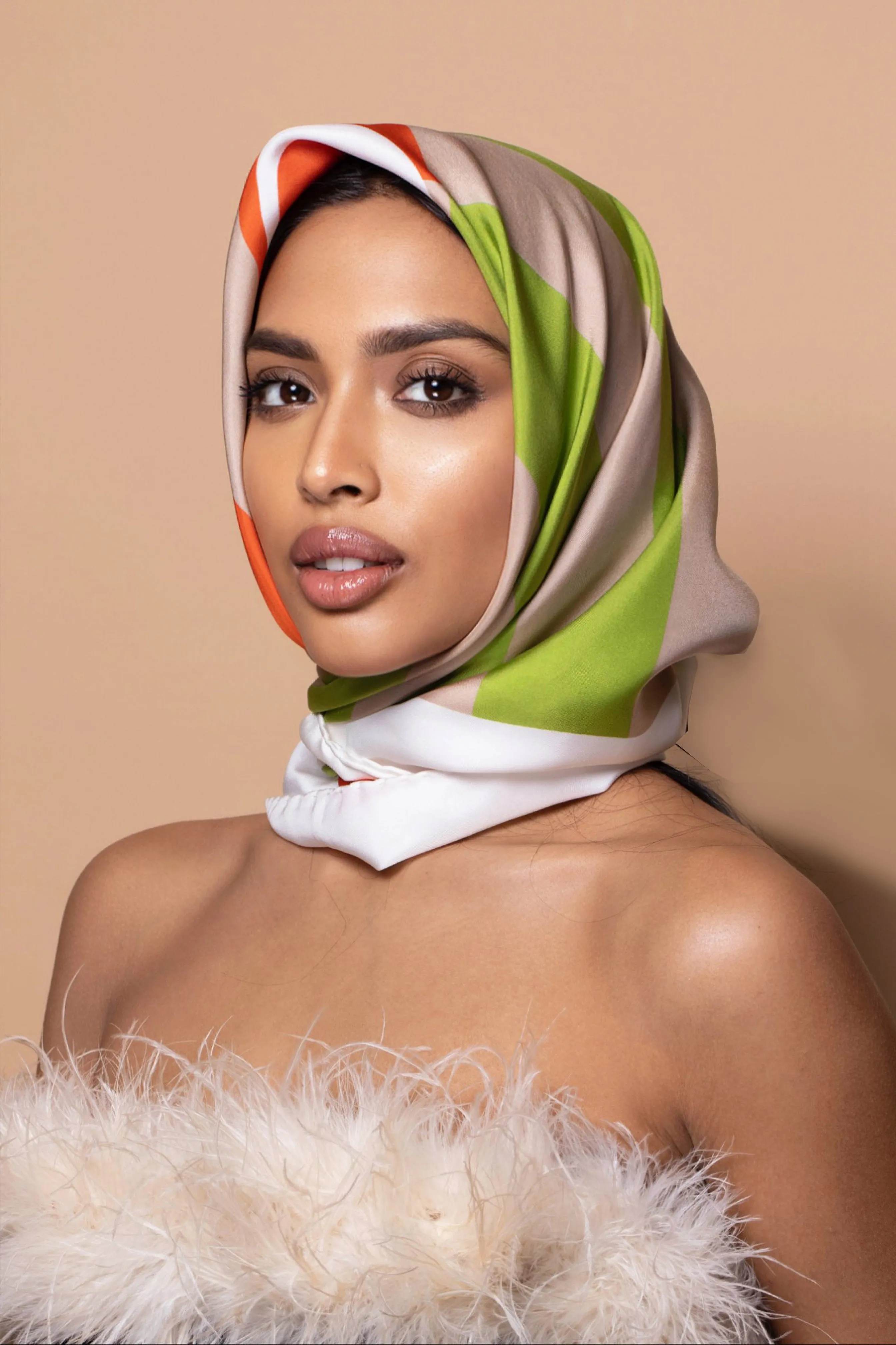 Silks - Mirage in Marrakech Scarf - 90 sold by Silver & Riley product image thumbnail 4