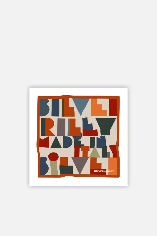 Silks - Champagne in the Riviera Scarf - 90 sold by Silver & Riley